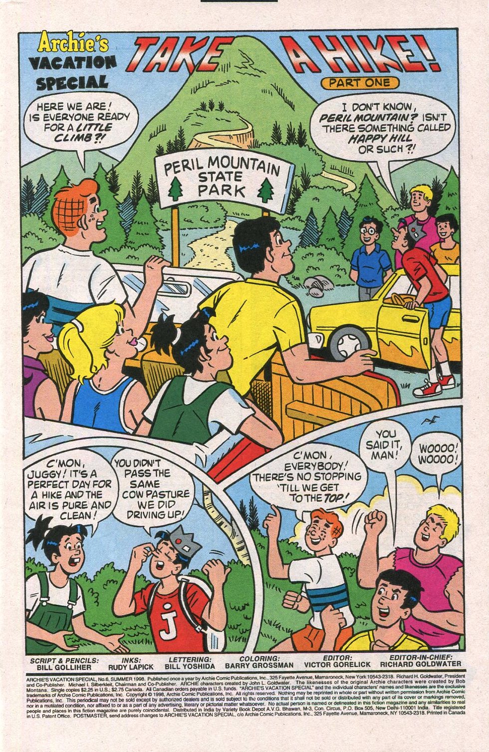 Read online Archie's Vacation Special comic -  Issue #6 - 3