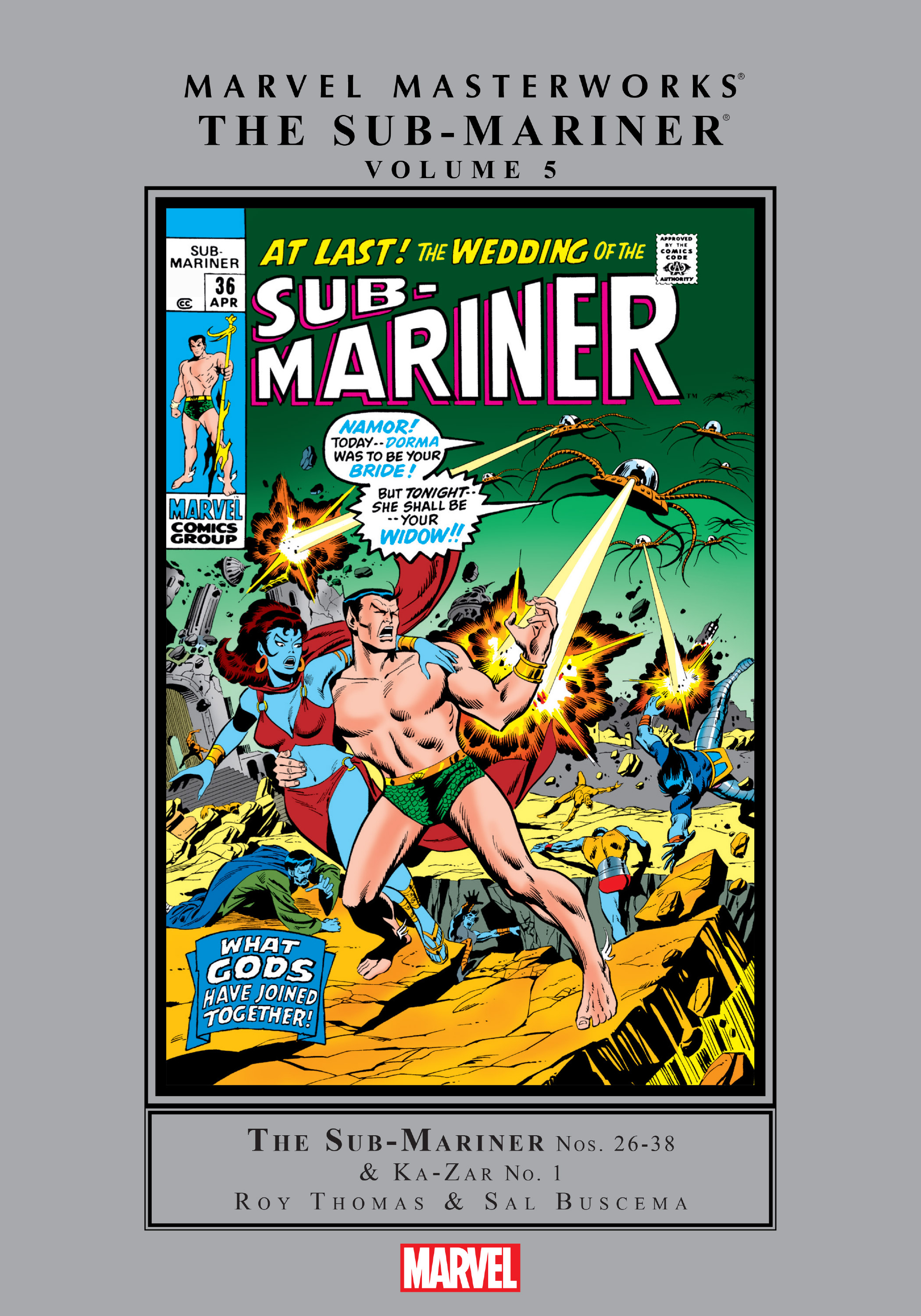 Read online Marvel Masterworks: The Sub-Mariner comic -  Issue # TPB 5 (Part 1) - 1
