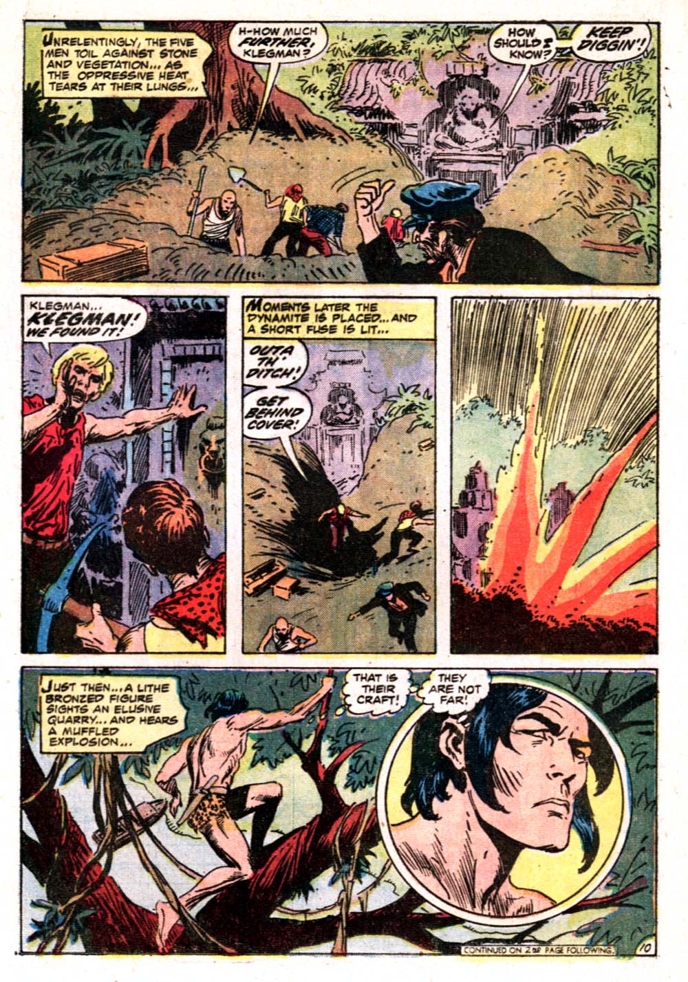 Read online Tarzan (1972) comic -  Issue #216 - 12