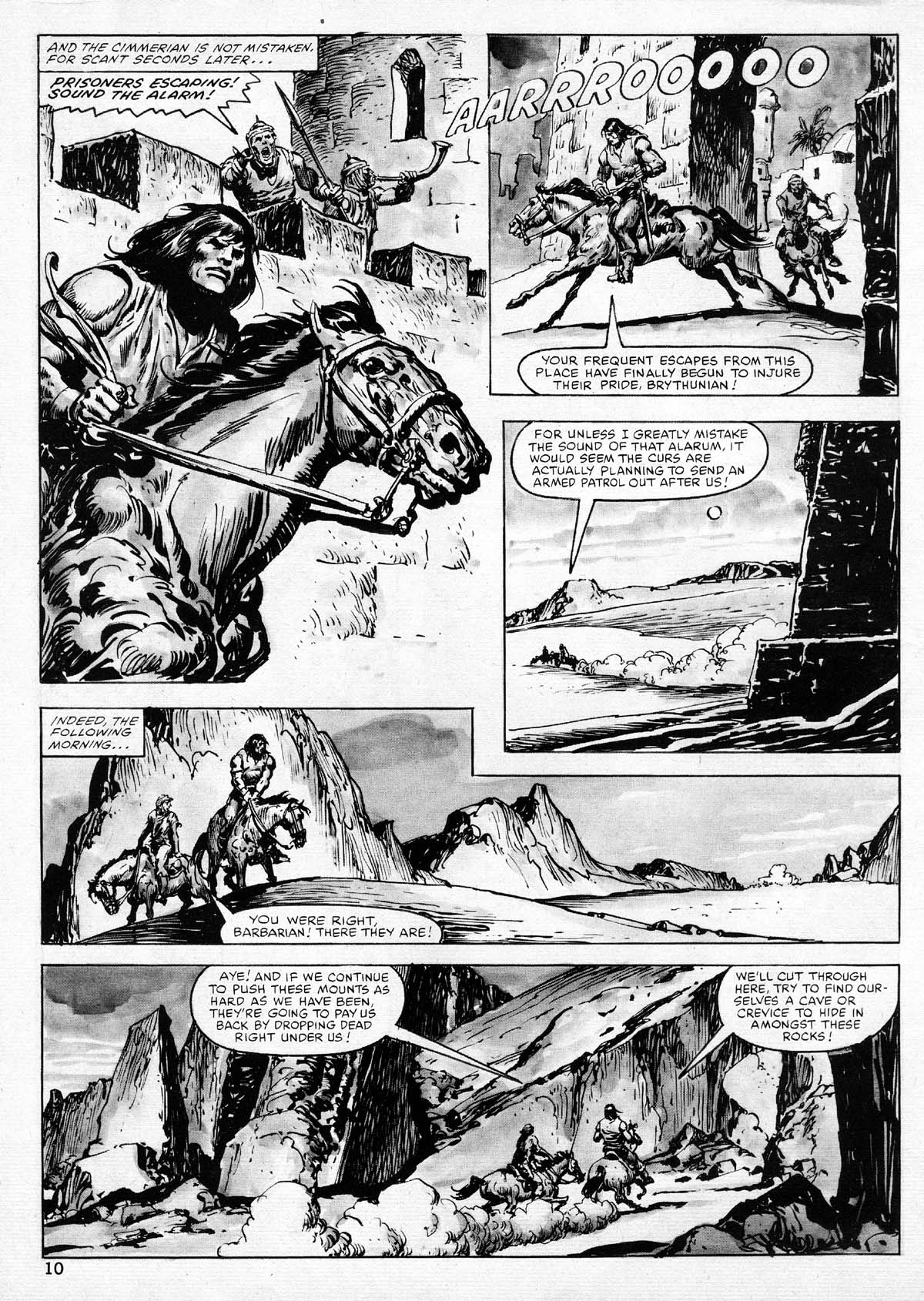 Read online The Savage Sword Of Conan comic -  Issue #77 - 10