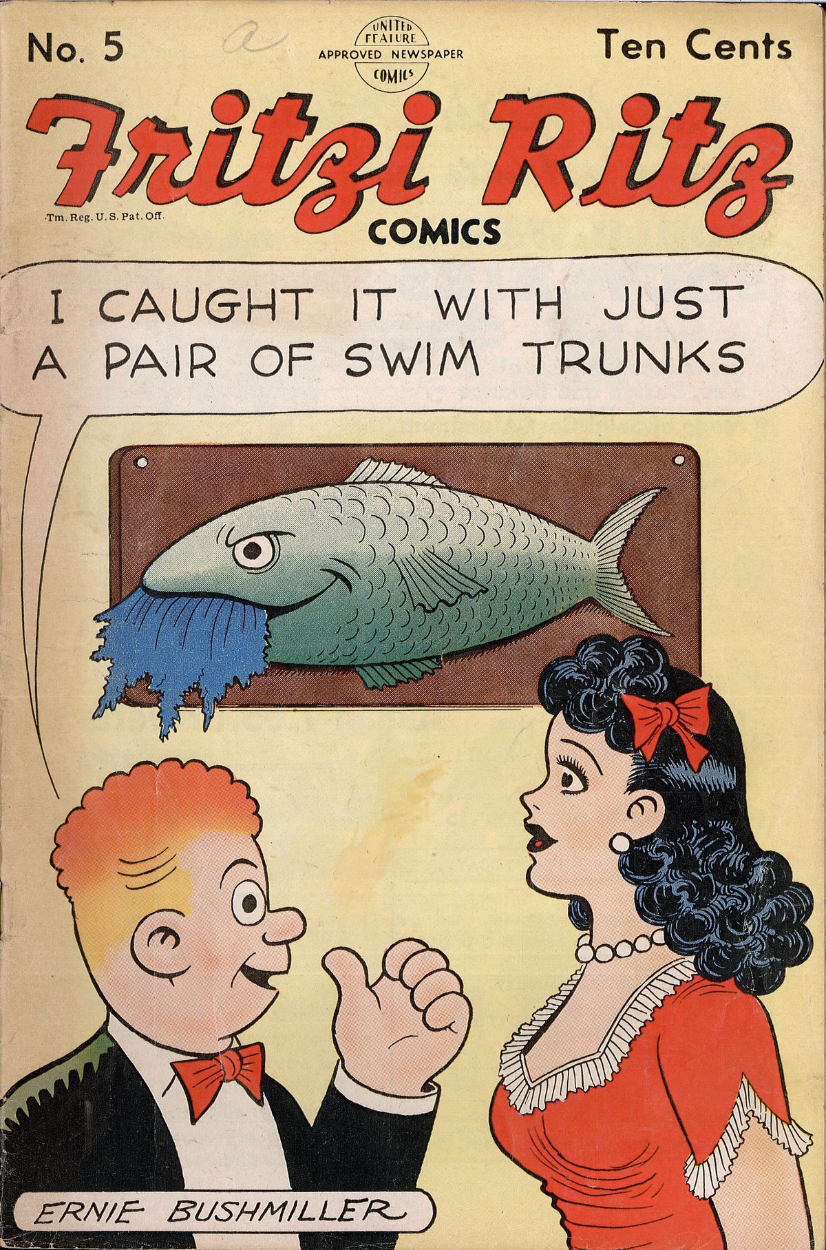 Read online Fritzi Ritz (1953) comic -  Issue #5 - 1