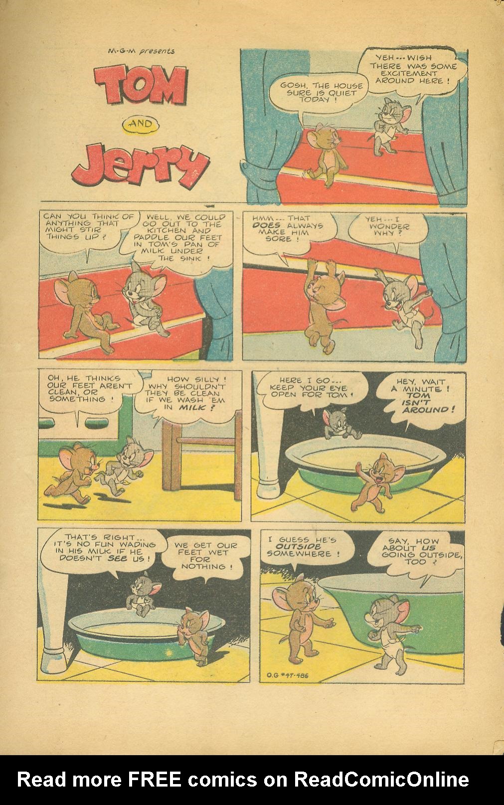 Read online Our Gang with Tom & Jerry comic -  Issue #47 - 3