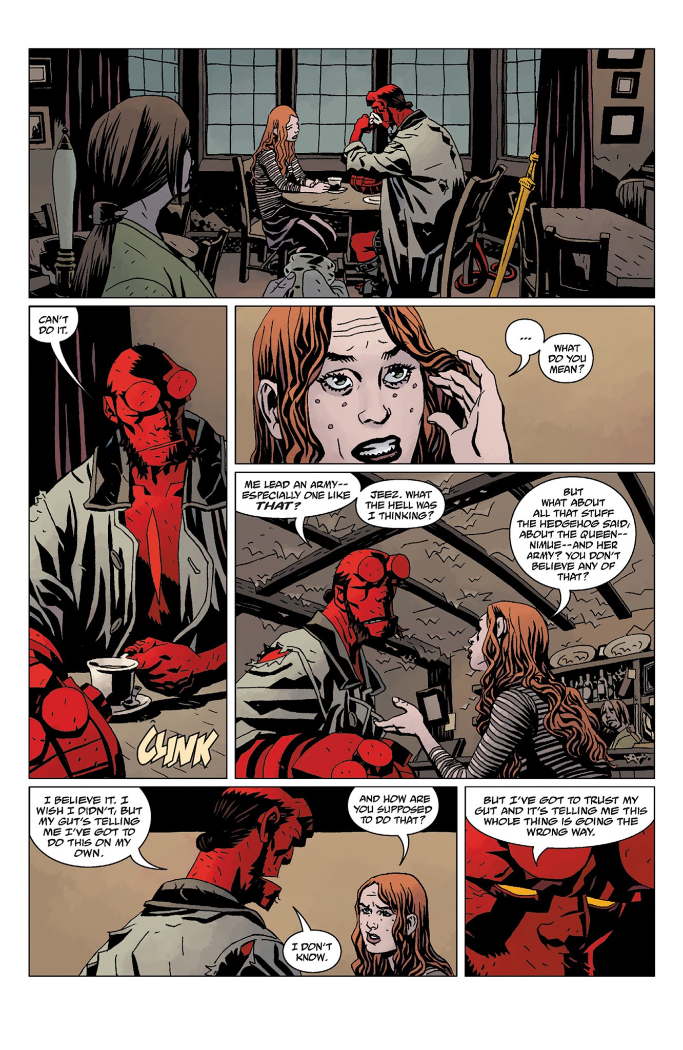 Read online Hellboy: The Storm And The Fury comic -  Issue # TPB - 63