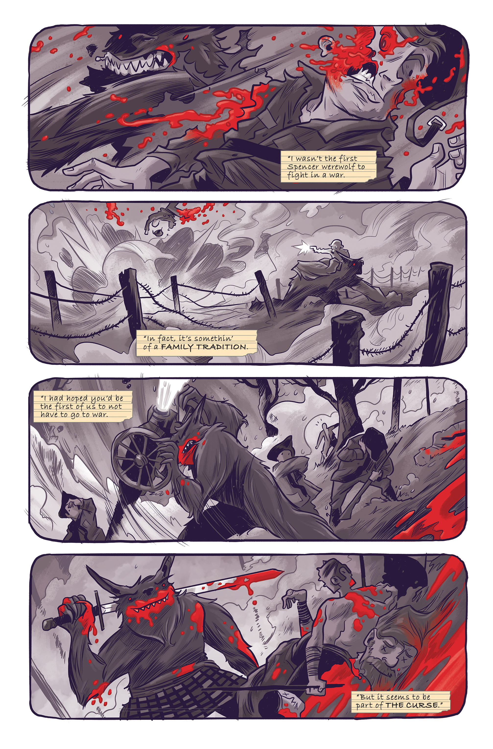 Read online 'Namwolf comic -  Issue #2 - 9