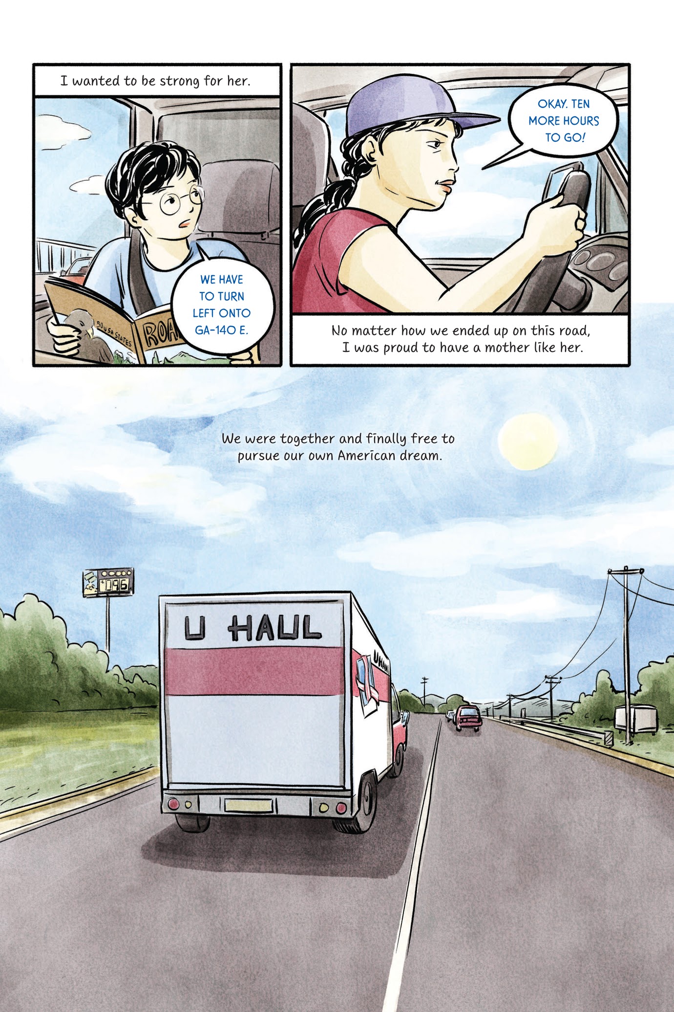Read online Almost American Girl: An Illustrated Memoir comic -  Issue # TPB (Part 3) - 8
