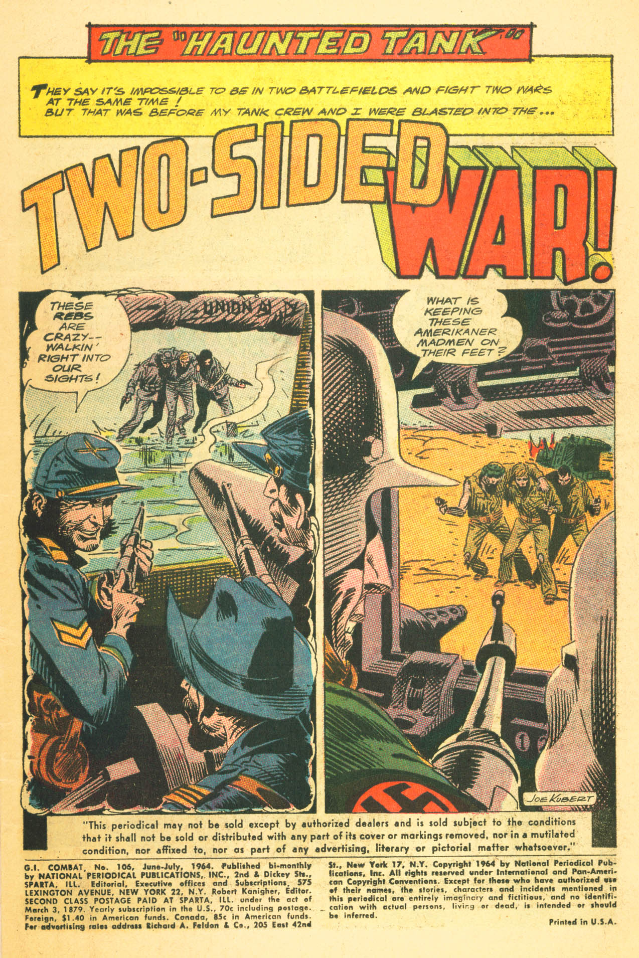 Read online G.I. Combat (1952) comic -  Issue #106 - 3