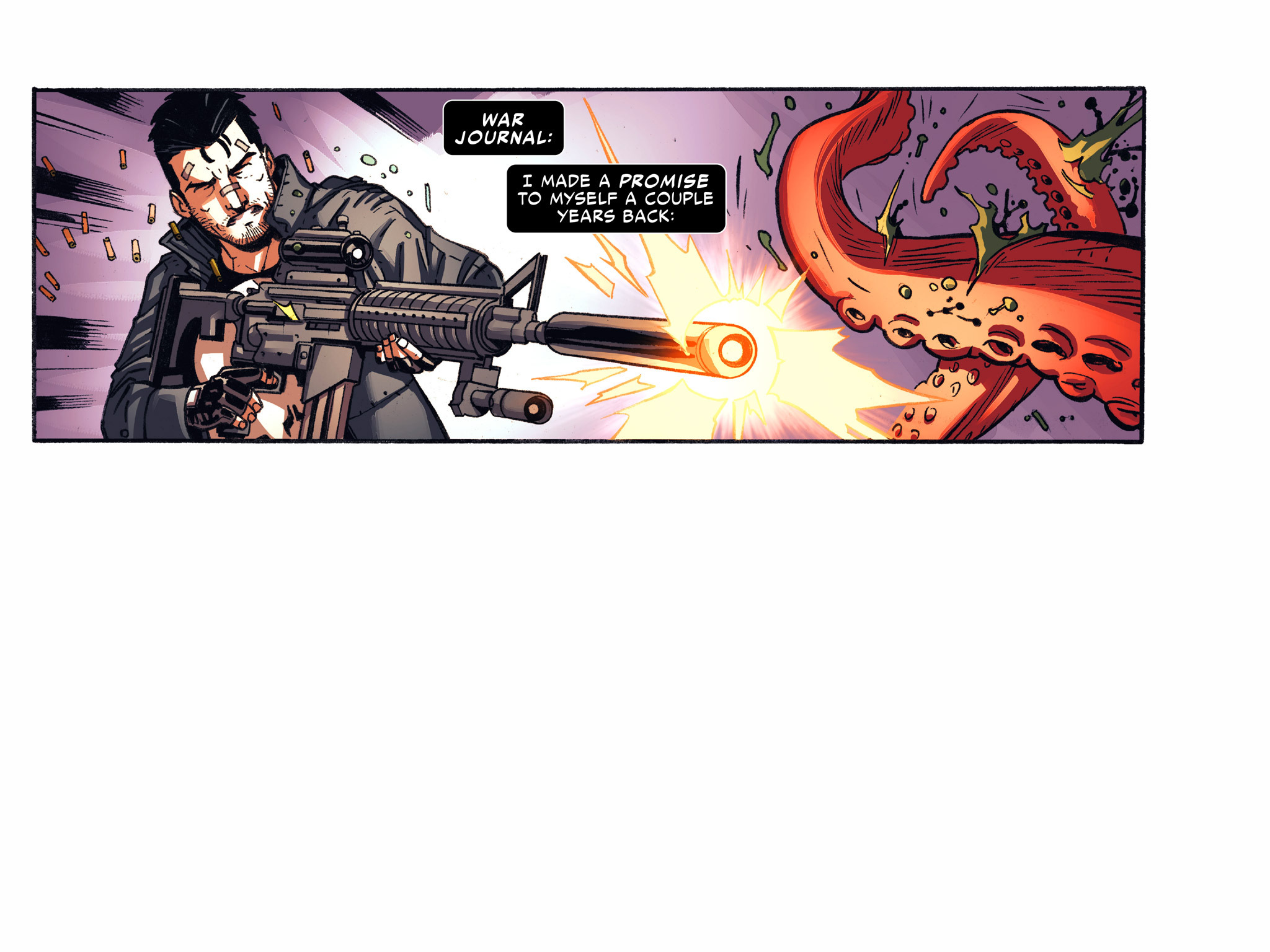 Read online Doctor Strange/Punisher: Magic Bullets Infinite Comic comic -  Issue #3 - 2