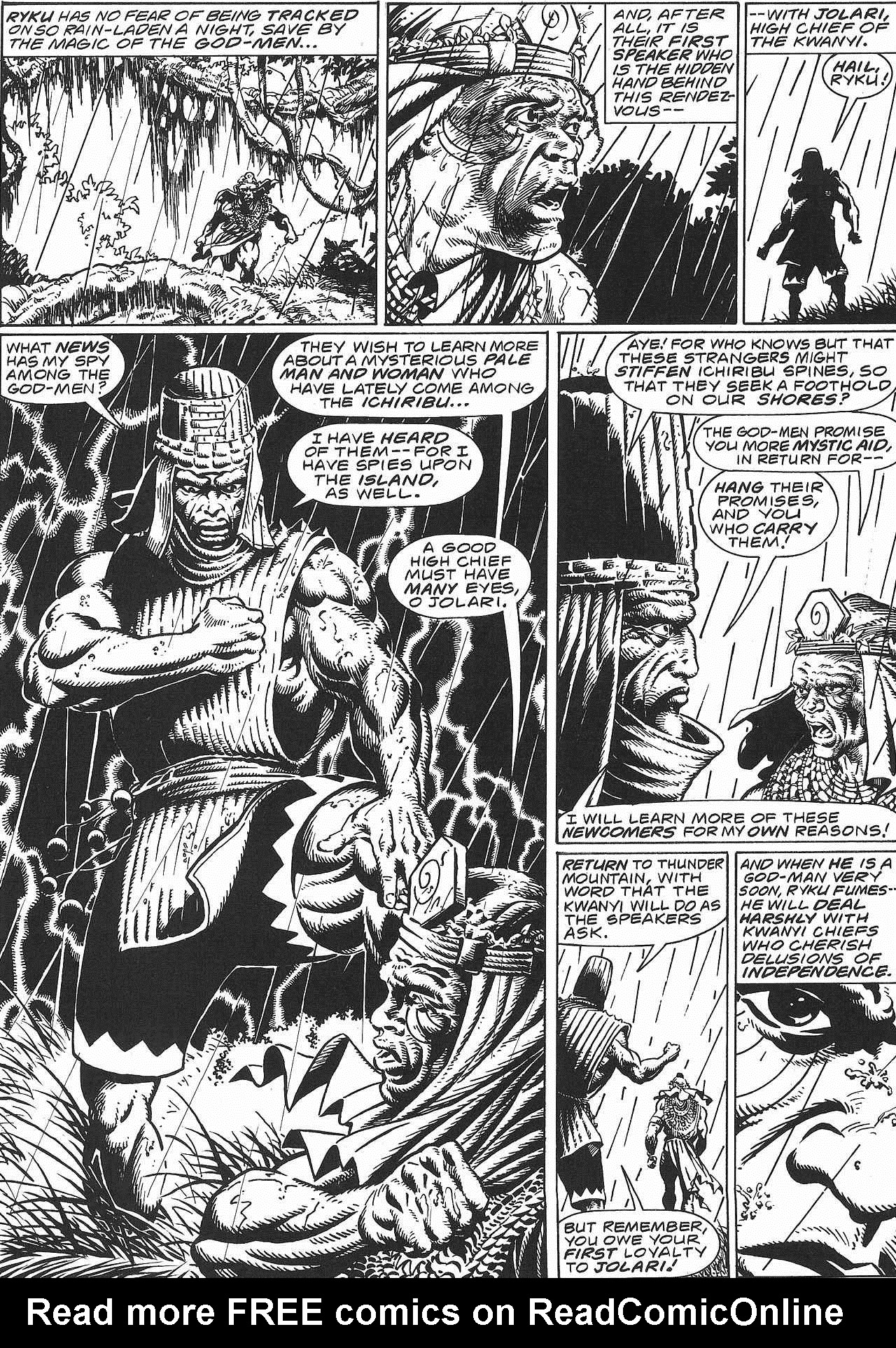 Read online The Savage Sword Of Conan comic -  Issue #213 - 11