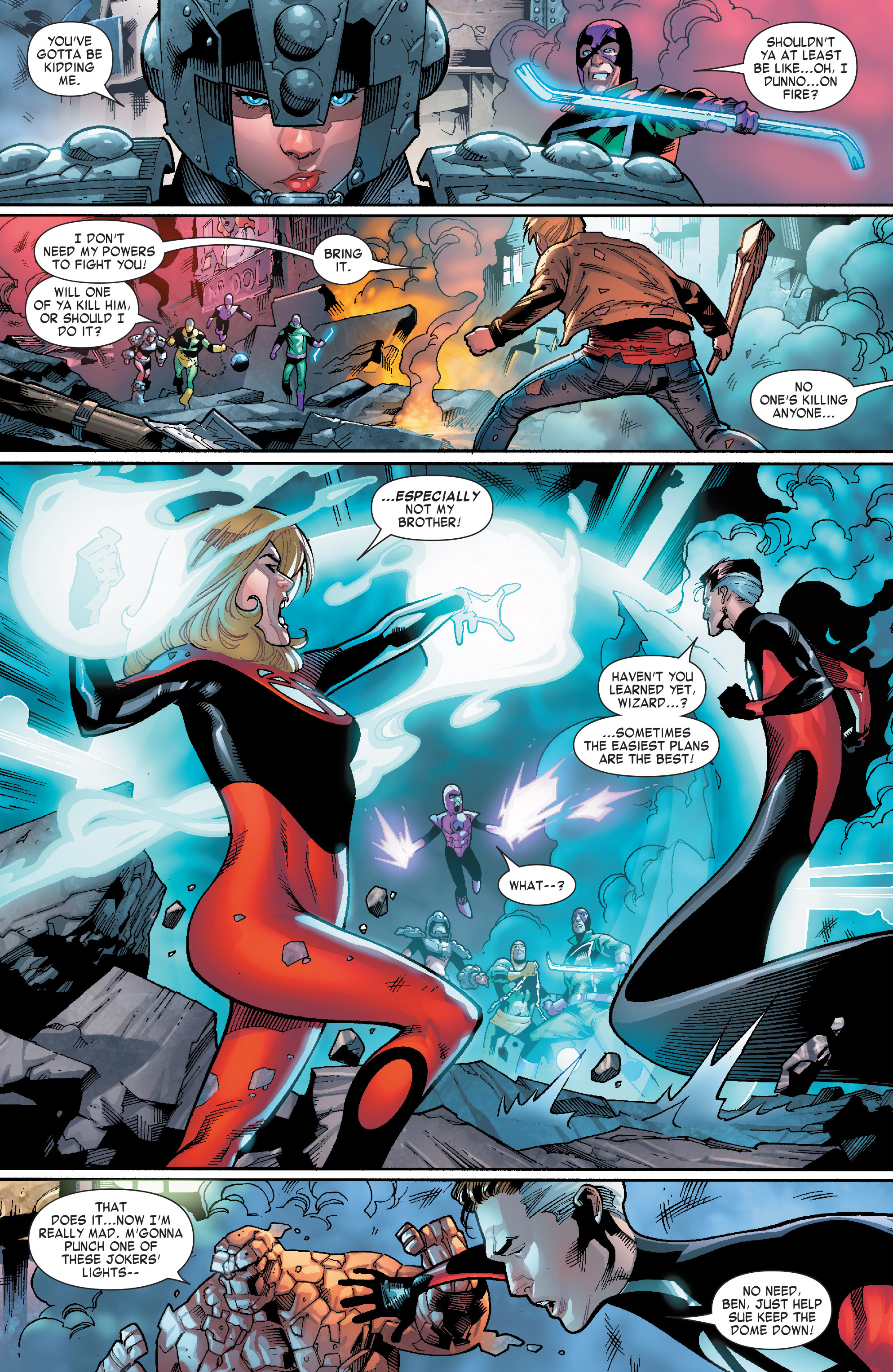 Read online Fantastic Four (2014) comic -  Issue #4 - 15