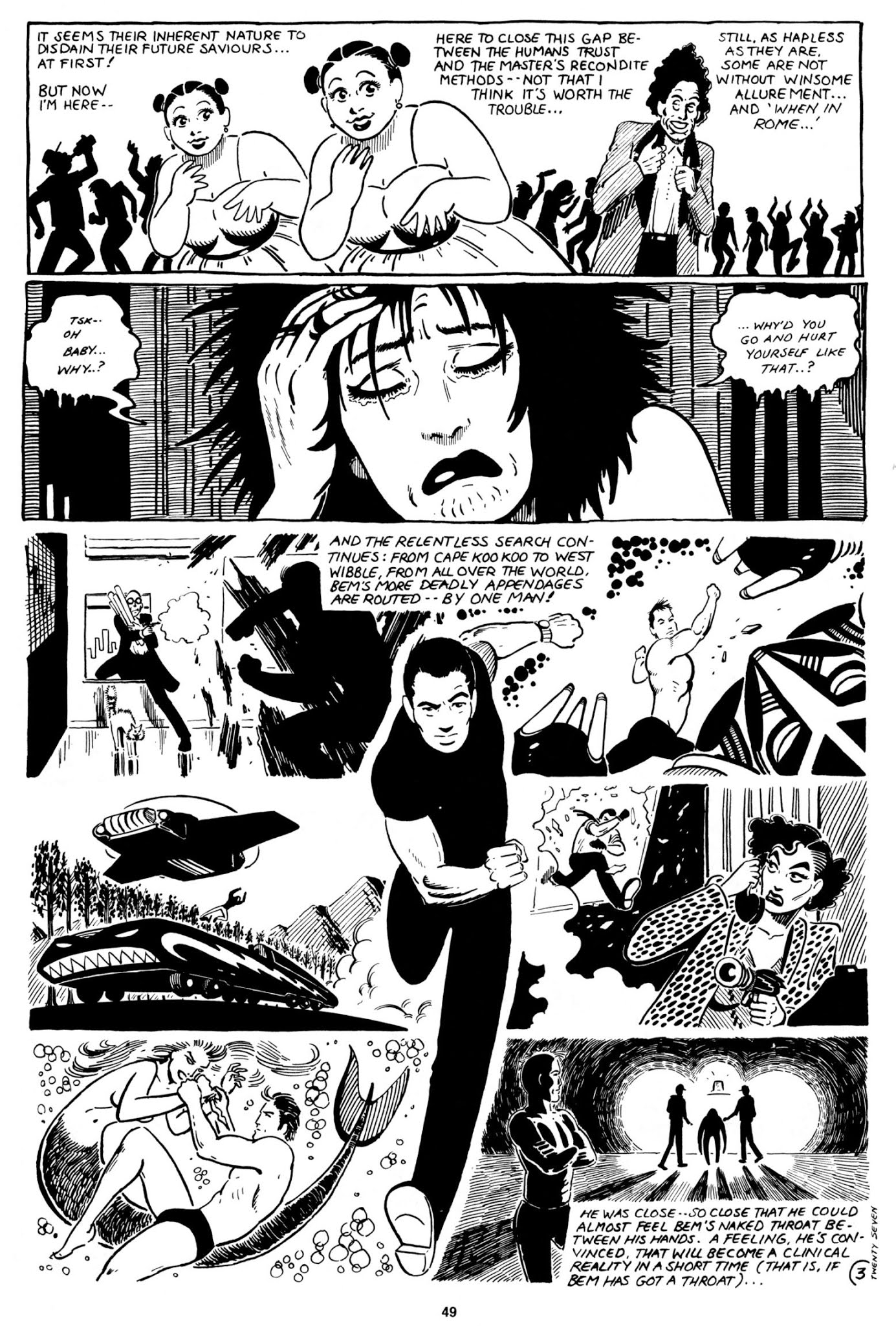 Read online Love and Rockets (1982) comic -  Issue #1 - 49