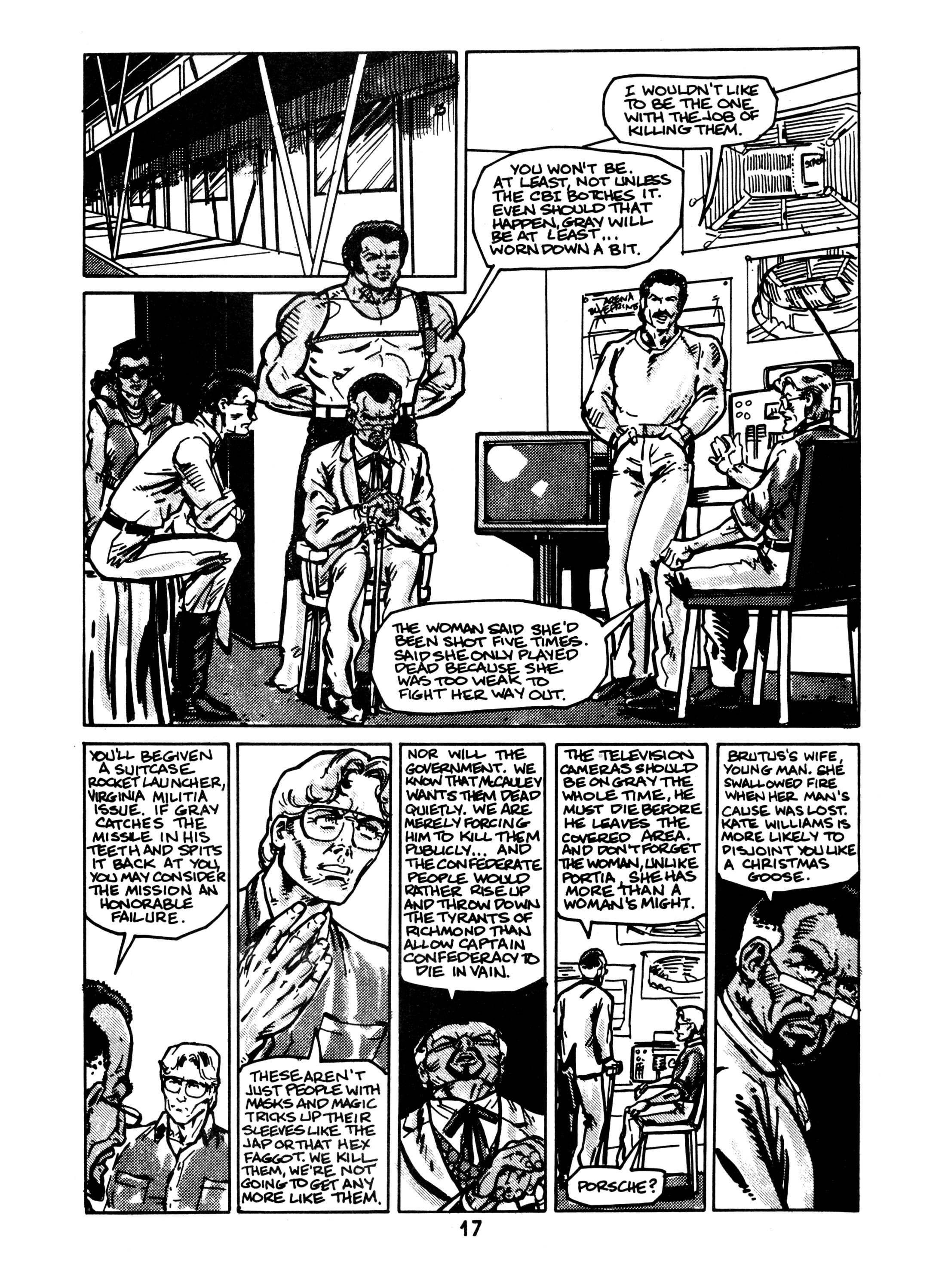 Read online Captain Confederacy (1986) comic -  Issue #9 - 19
