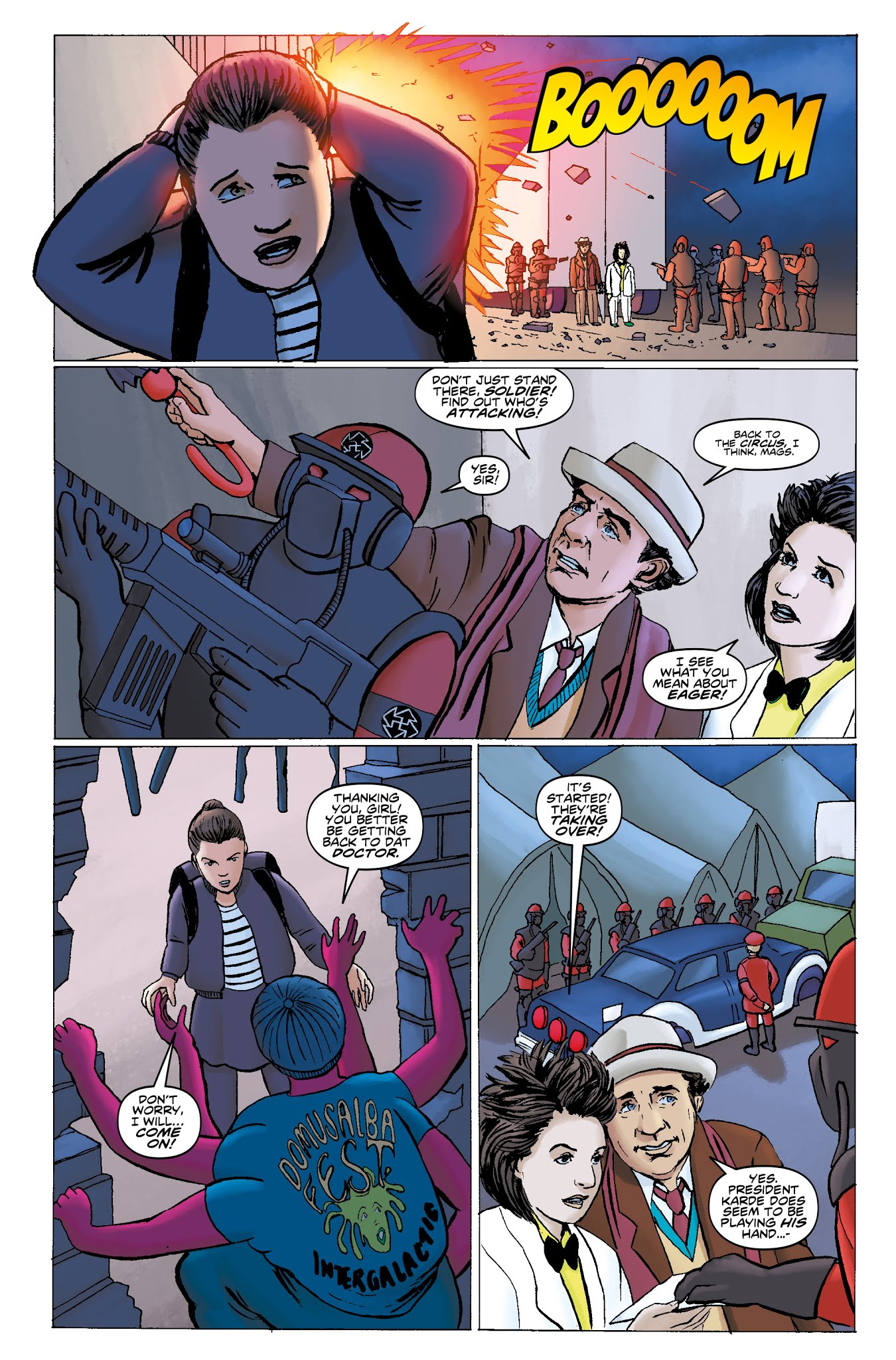 Read online Doctor Who: The Seventh Doctor: Operation Volcano comic -  Issue #3 - 27