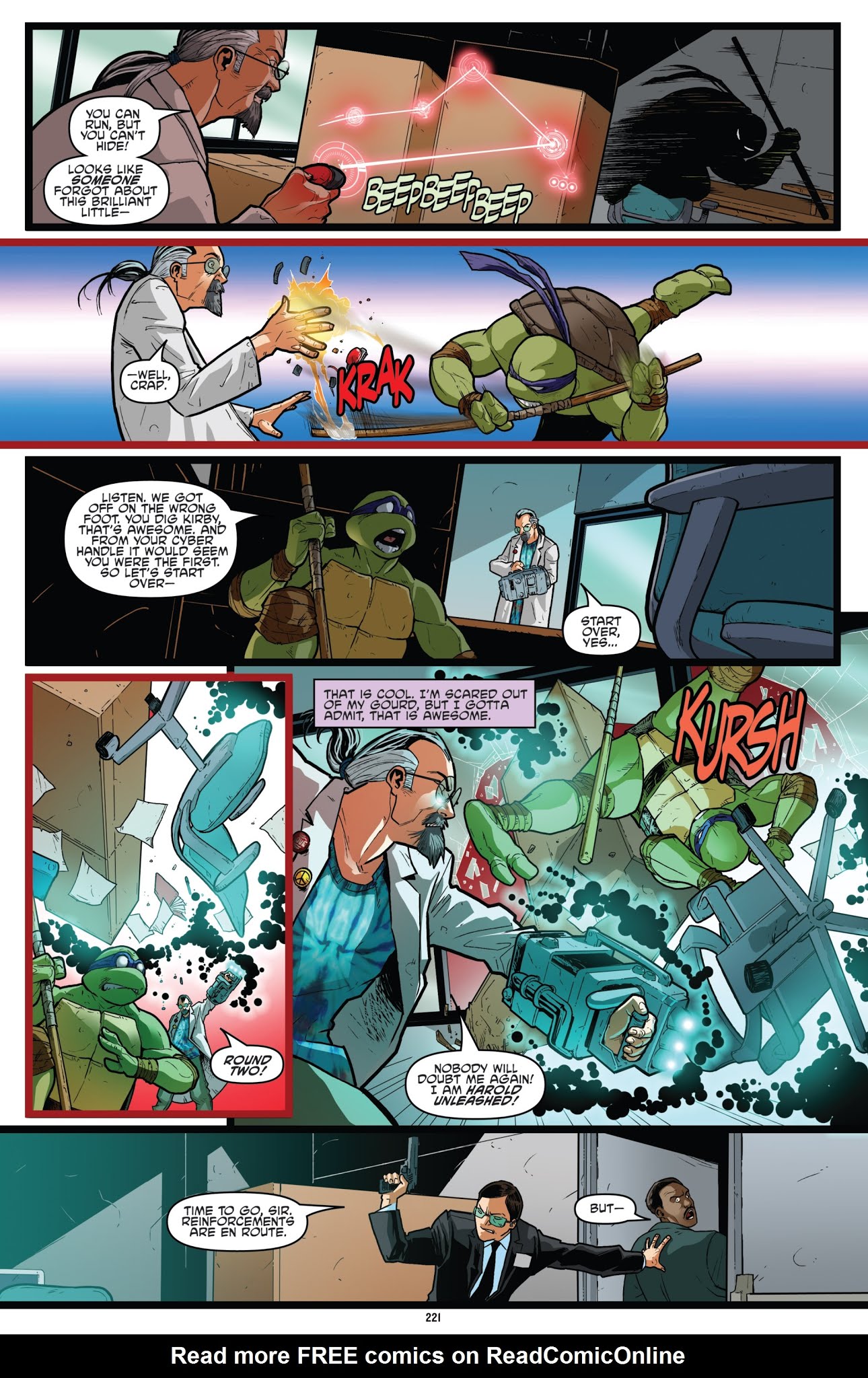 Read online Teenage Mutant Ninja Turtles: The IDW Collection comic -  Issue # TPB 1 (Part 3) - 22