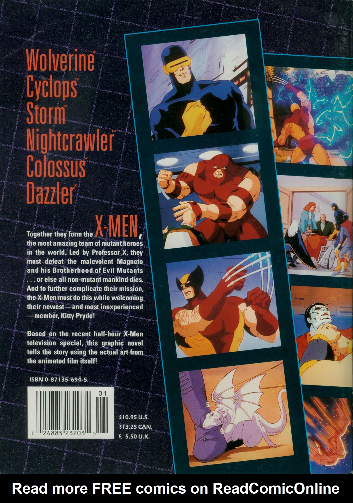 Read online The X-Men Animation Special Graphic Novel comic -  Issue # Full - 66