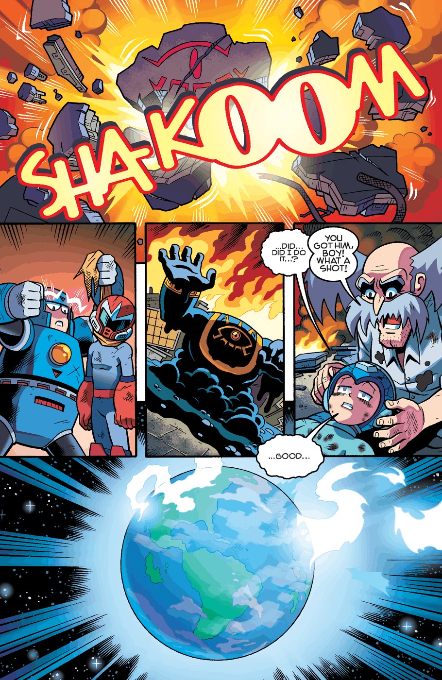 Read online Mega Man comic -  Issue #32 - 16