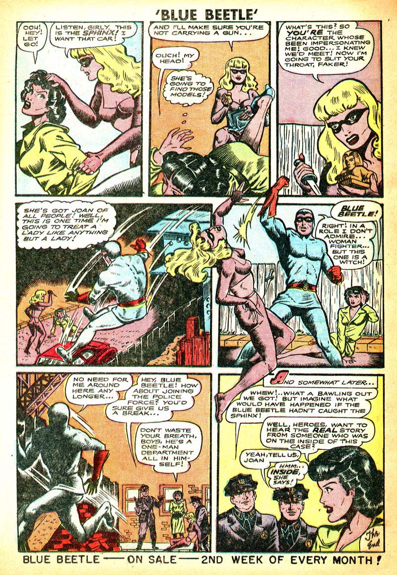 Read online The Blue Beetle comic -  Issue #56 - 11