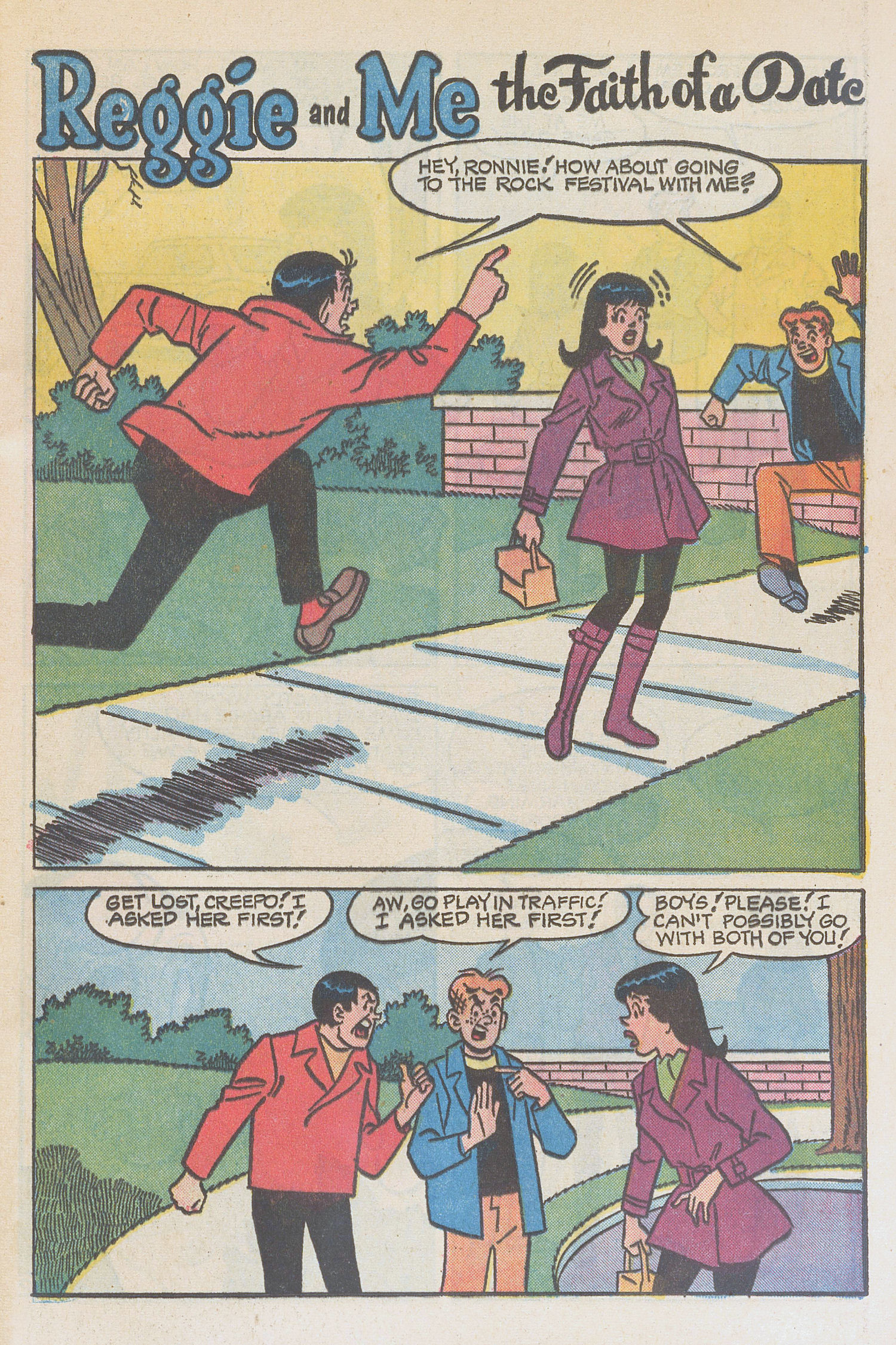 Read online Reggie and Me (1966) comic -  Issue #61 - 13