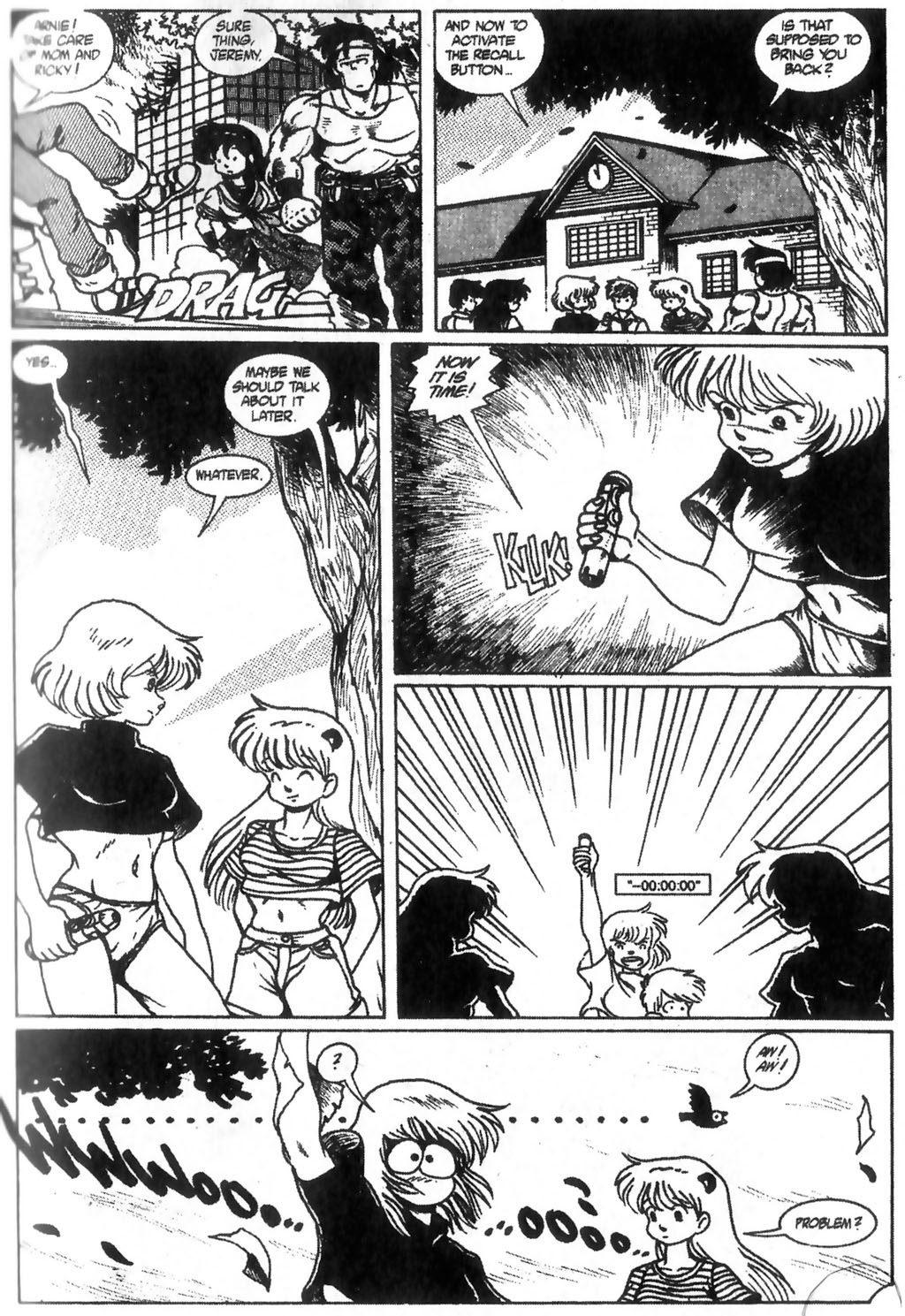 Read online Ninja High School (1986) comic -  Issue #24 - 27