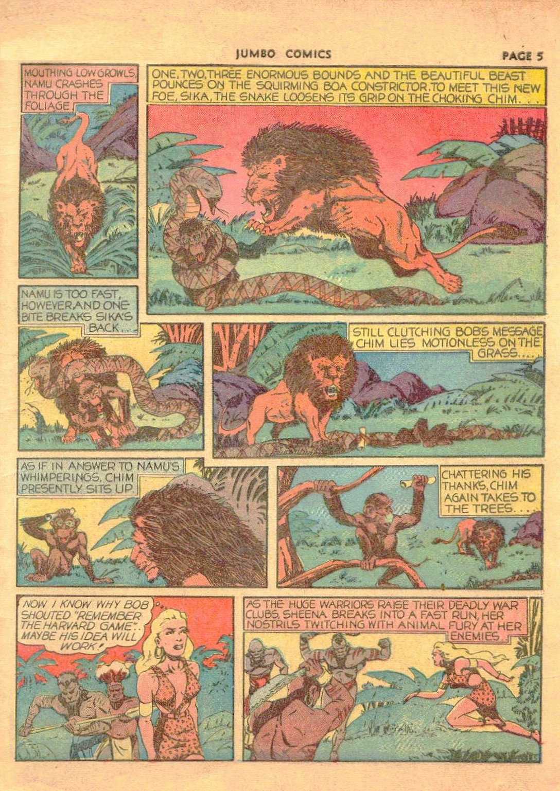 Read online Jumbo Comics comic -  Issue #19 - 7