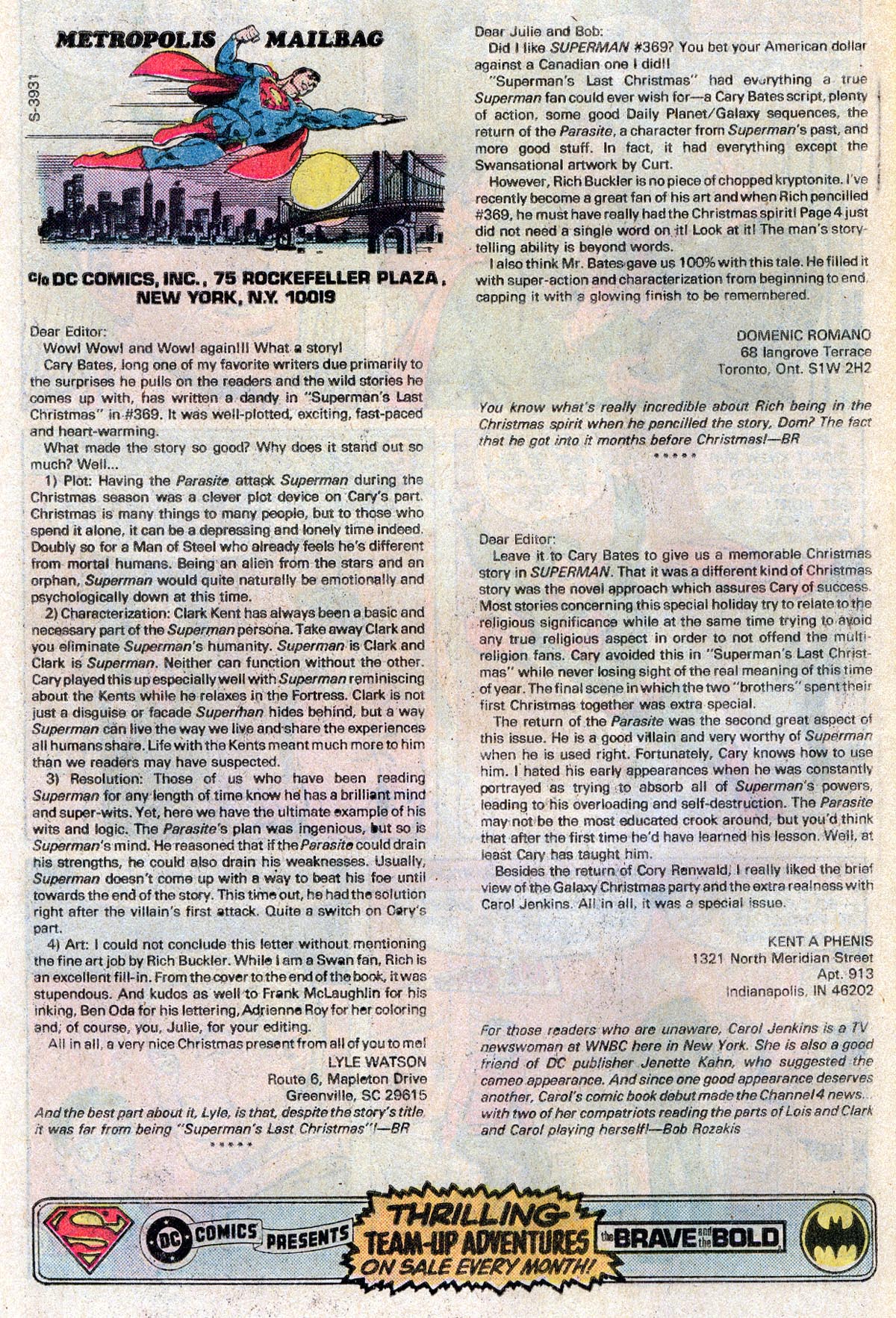 Read online Superman (1939) comic -  Issue #374 - 27