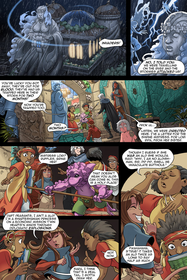 Read online Unsounded comic -  Issue #13 - 3