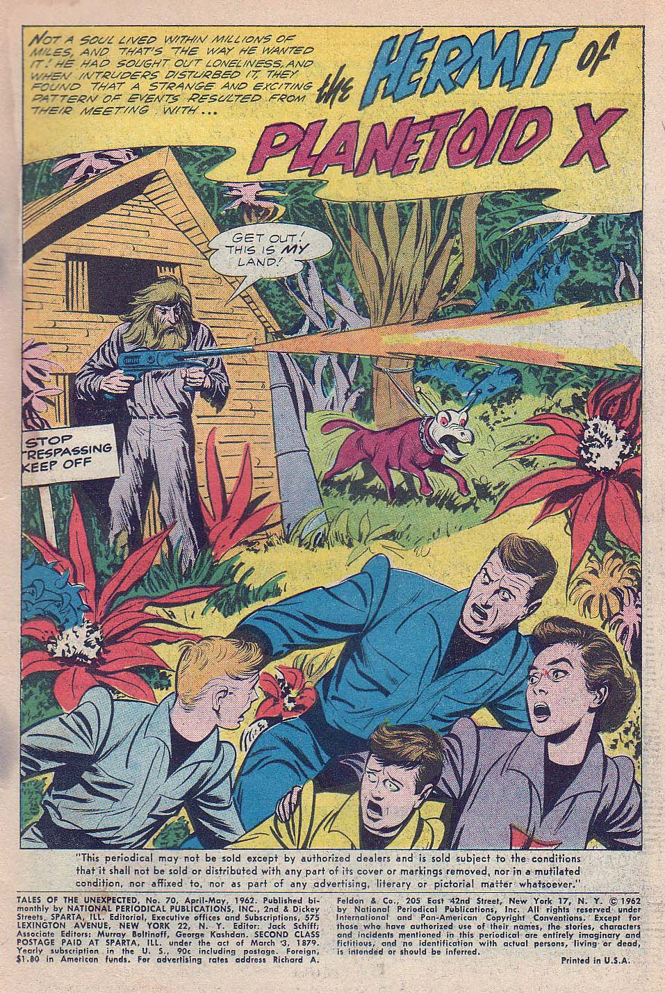 Read online Tales of the Unexpected comic -  Issue #70 - 3