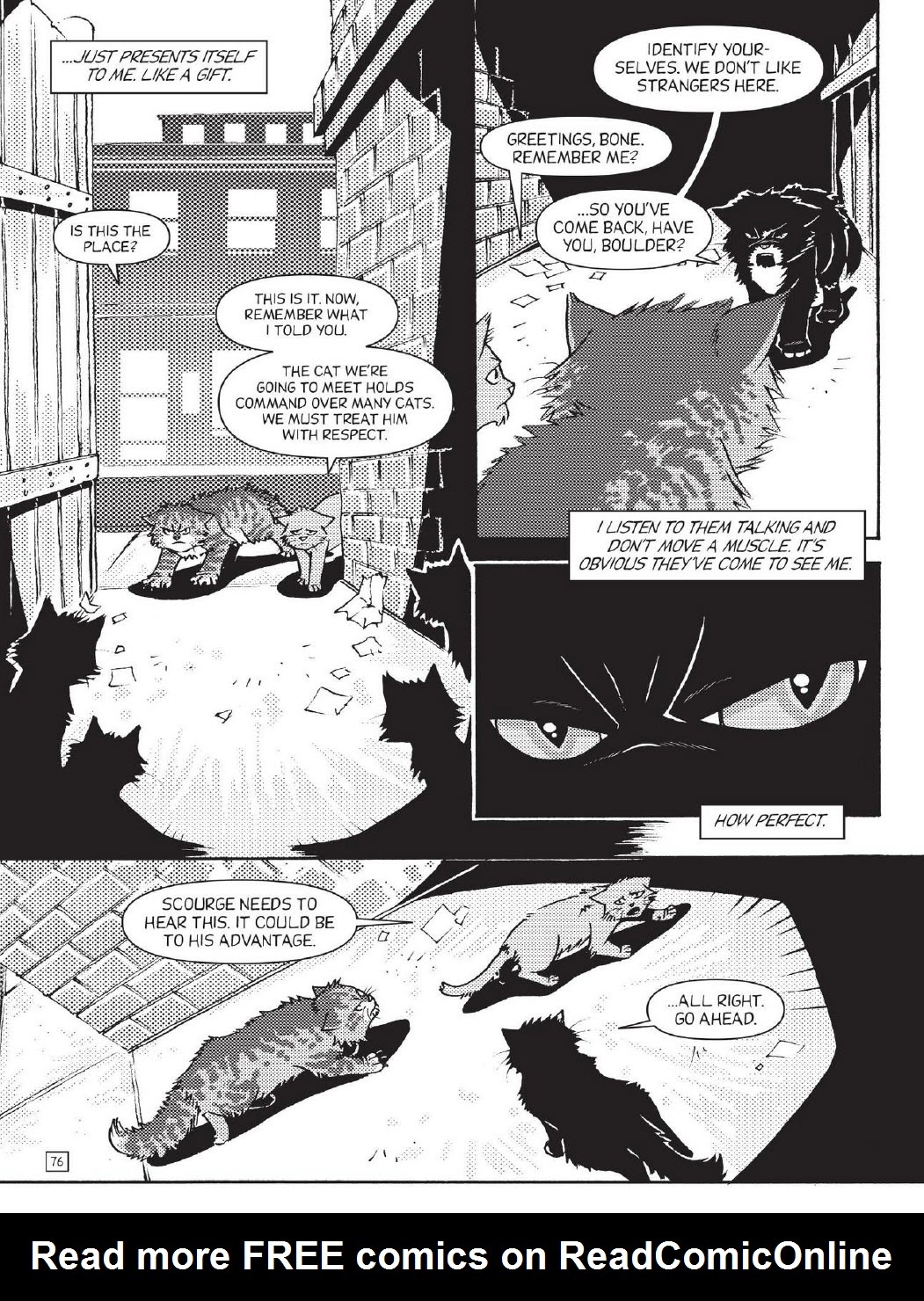 Read online Warriors: The Rise of Scourge comic -  Issue # TPB - 81