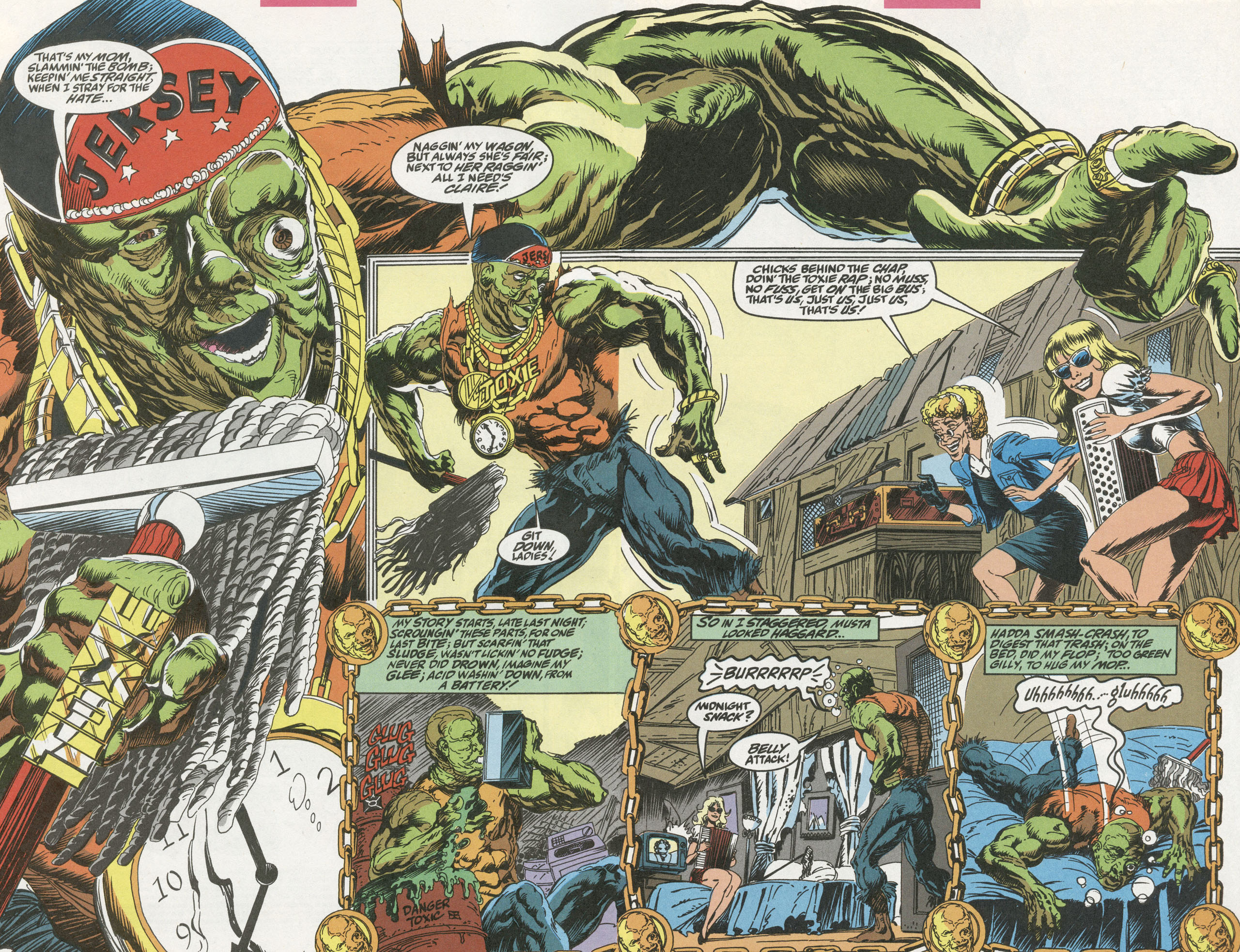 Read online Toxic Avenger comic -  Issue #9 - 4
