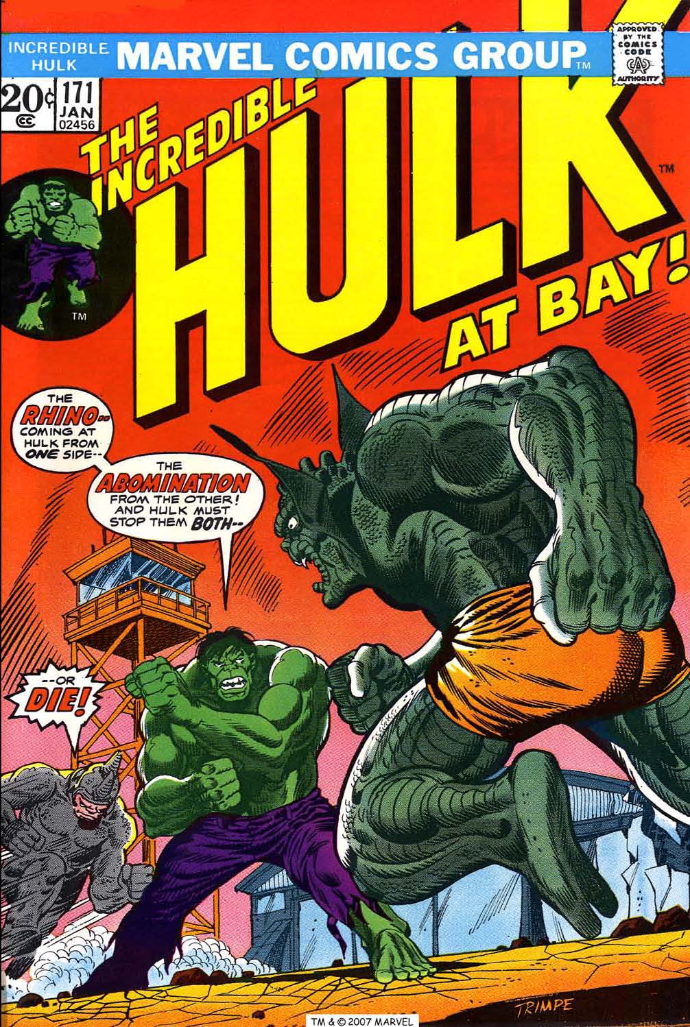 Read online The Incredible Hulk (1968) comic -  Issue #171 - 1
