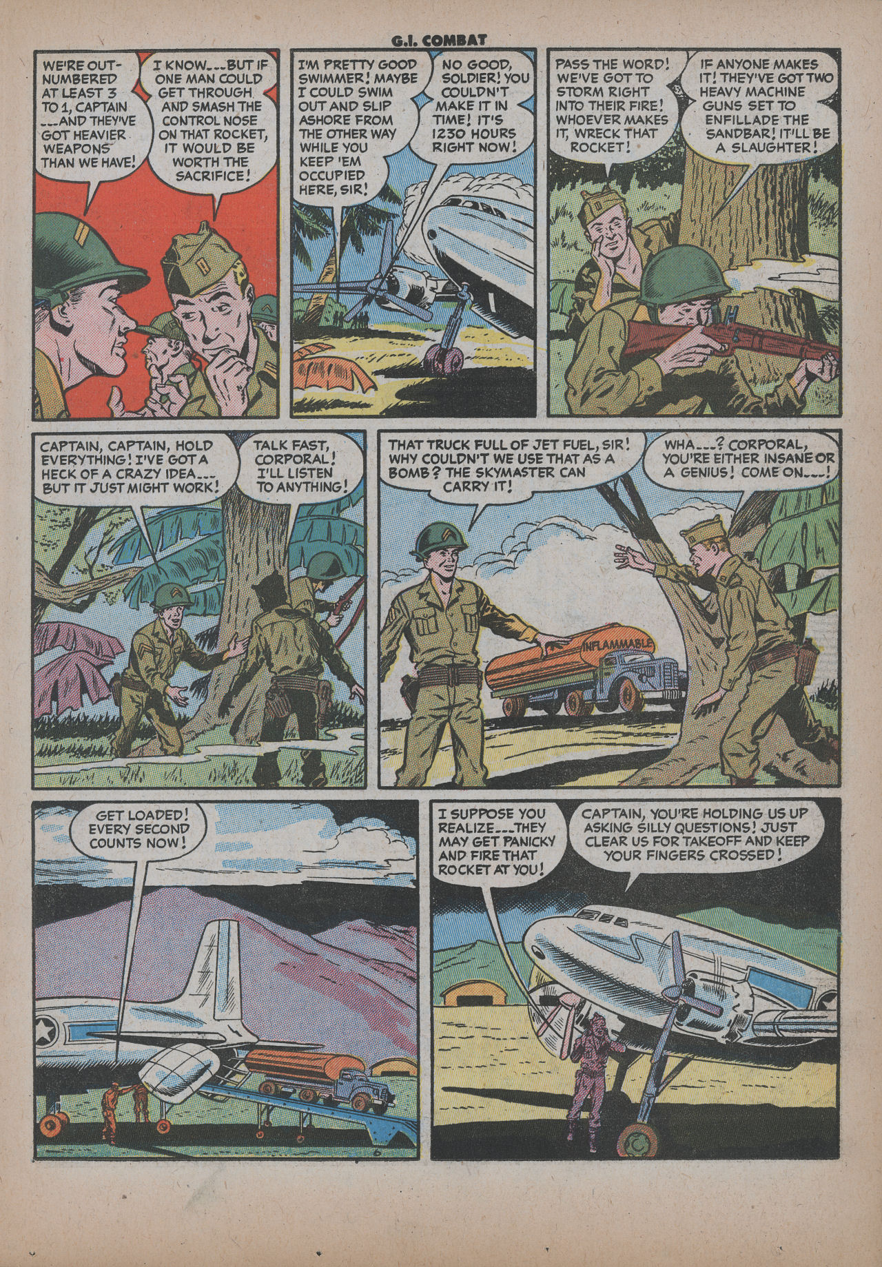 Read online G.I. Combat (1952) comic -  Issue #35 - 23