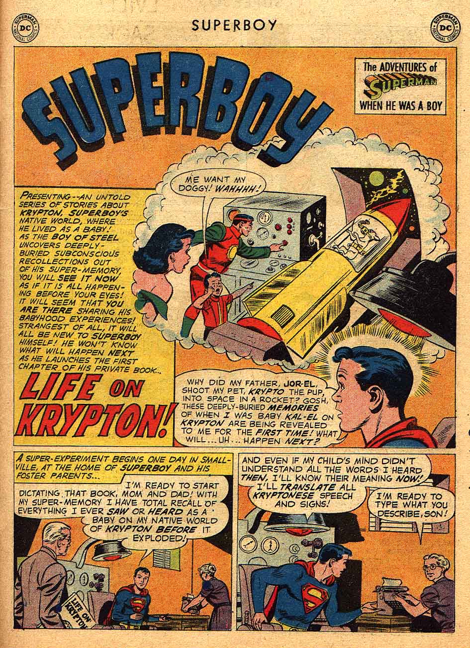 Read online Superboy (1949) comic -  Issue #79 - 21