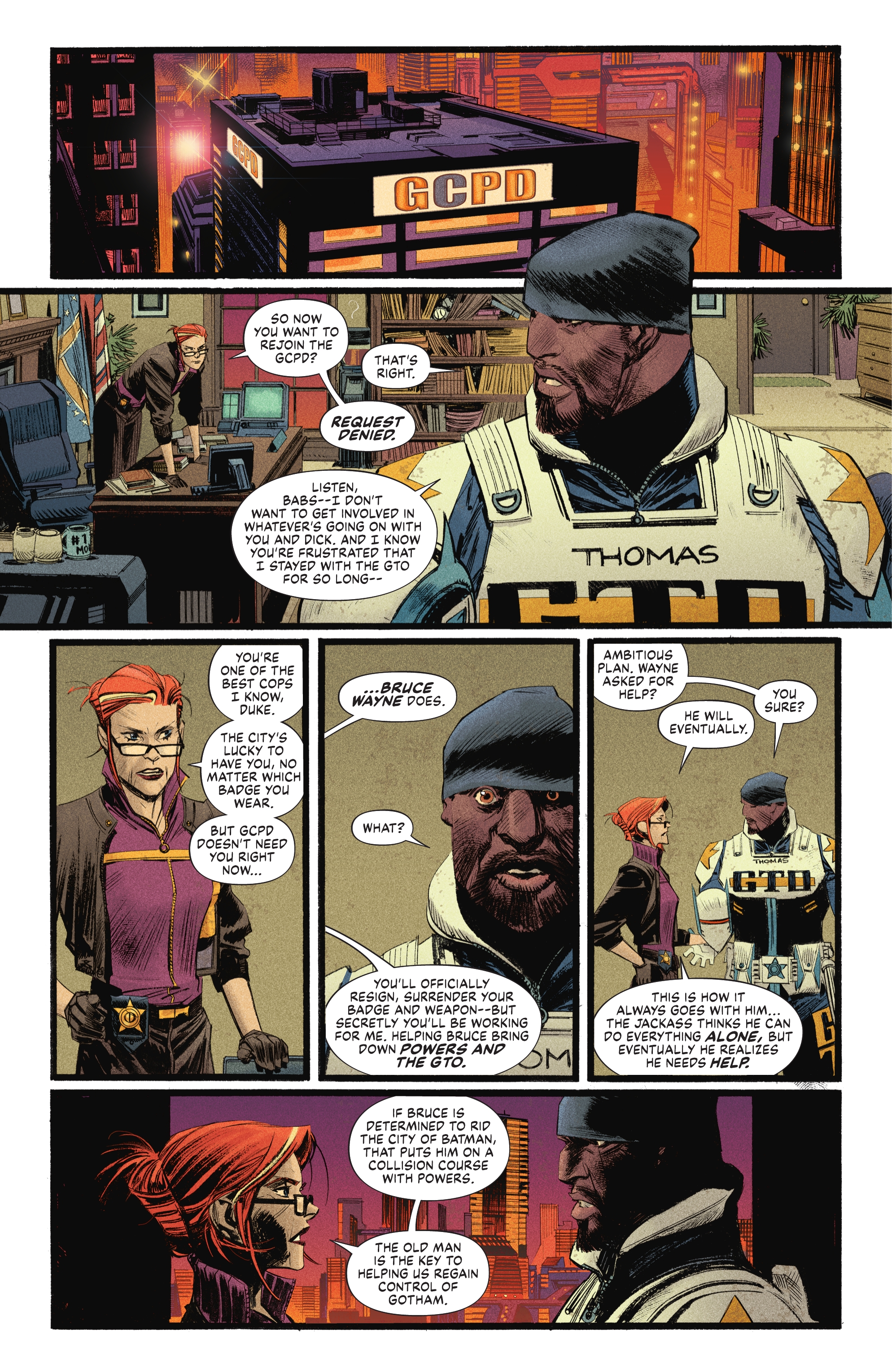 Read online Batman: Beyond the White Knight comic -  Issue #3 - 8