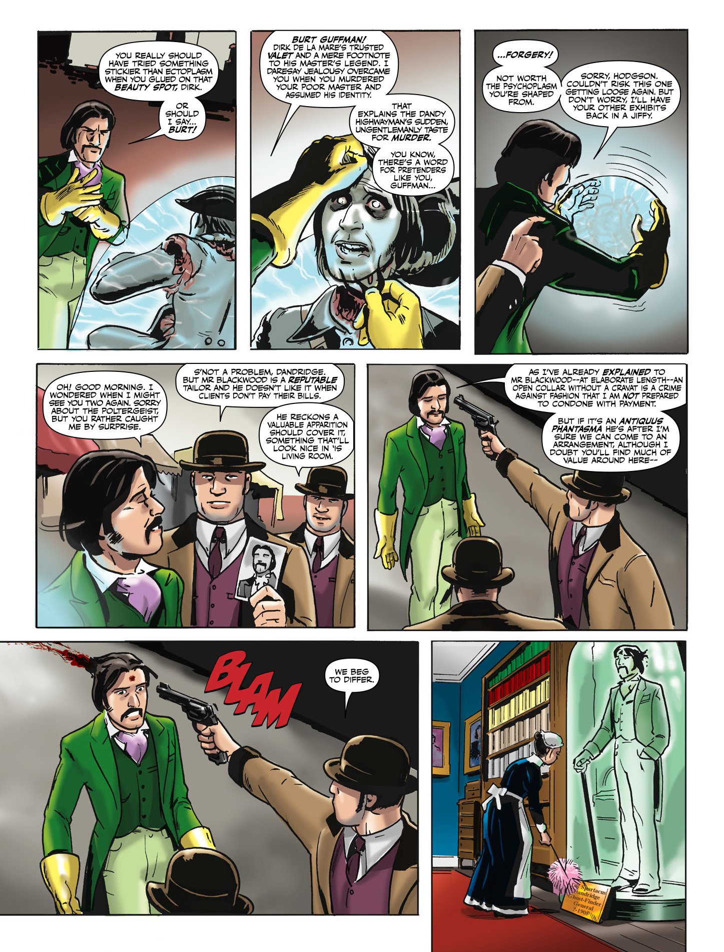 Read online Dandridge: Return of the Chap comic -  Issue # TPB - 9
