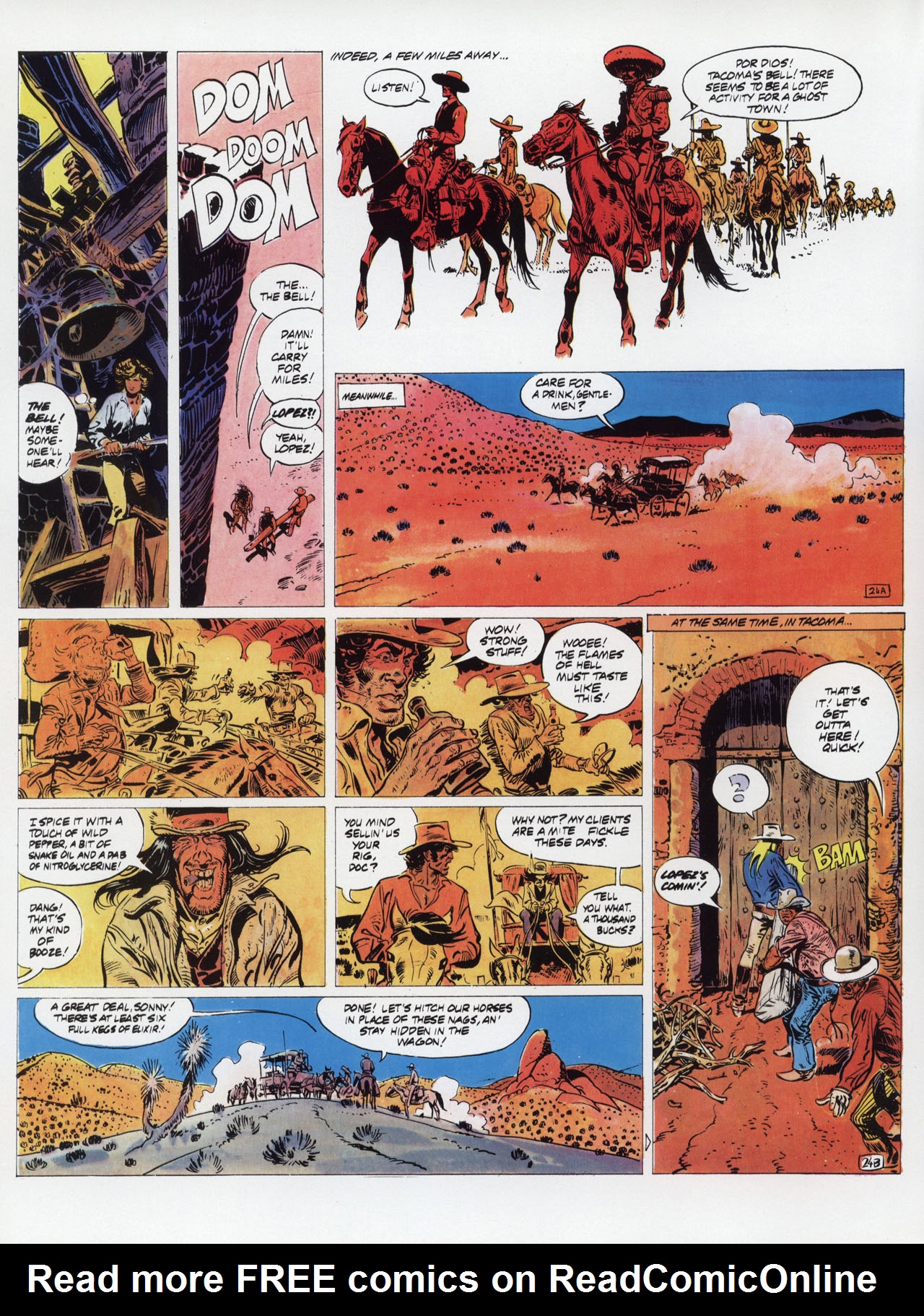 Read online Epic Graphic Novel: Blueberry comic -  Issue #2 - 30