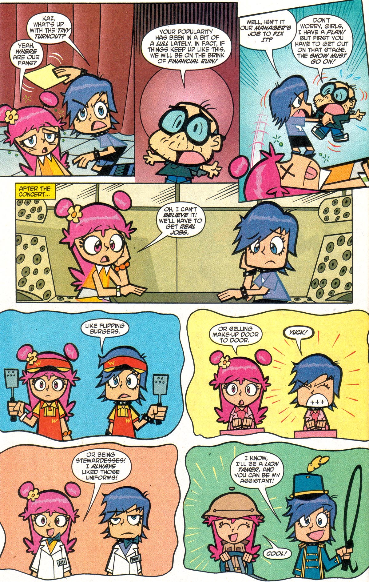 Read online Hi Hi Puffy Amiyumi comic -  Issue #2 - 17