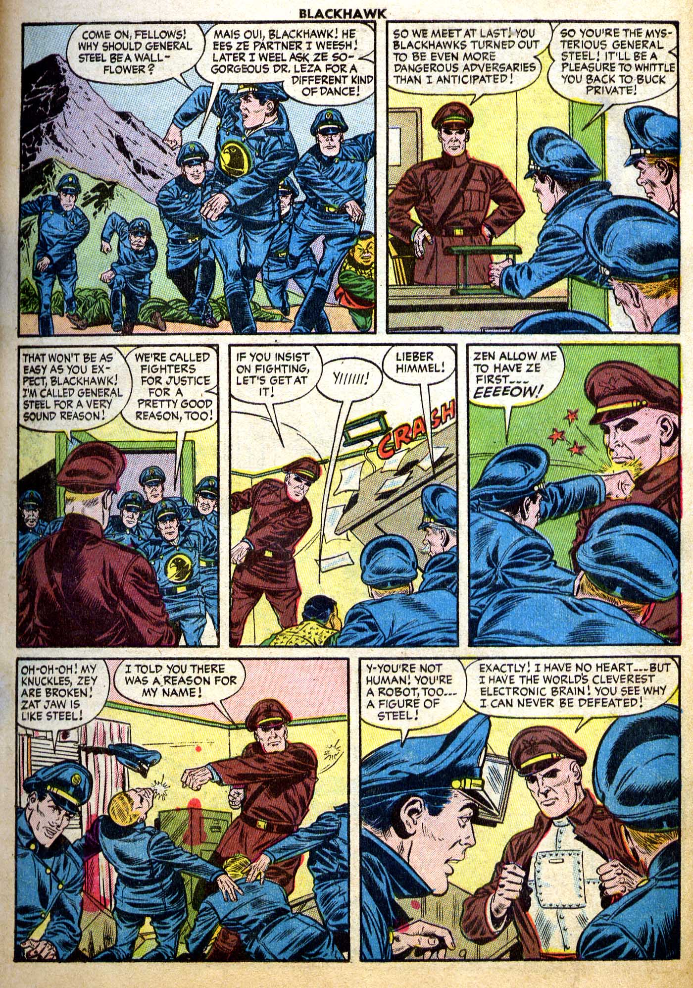 Read online Blackhawk (1957) comic -  Issue #101 - 12
