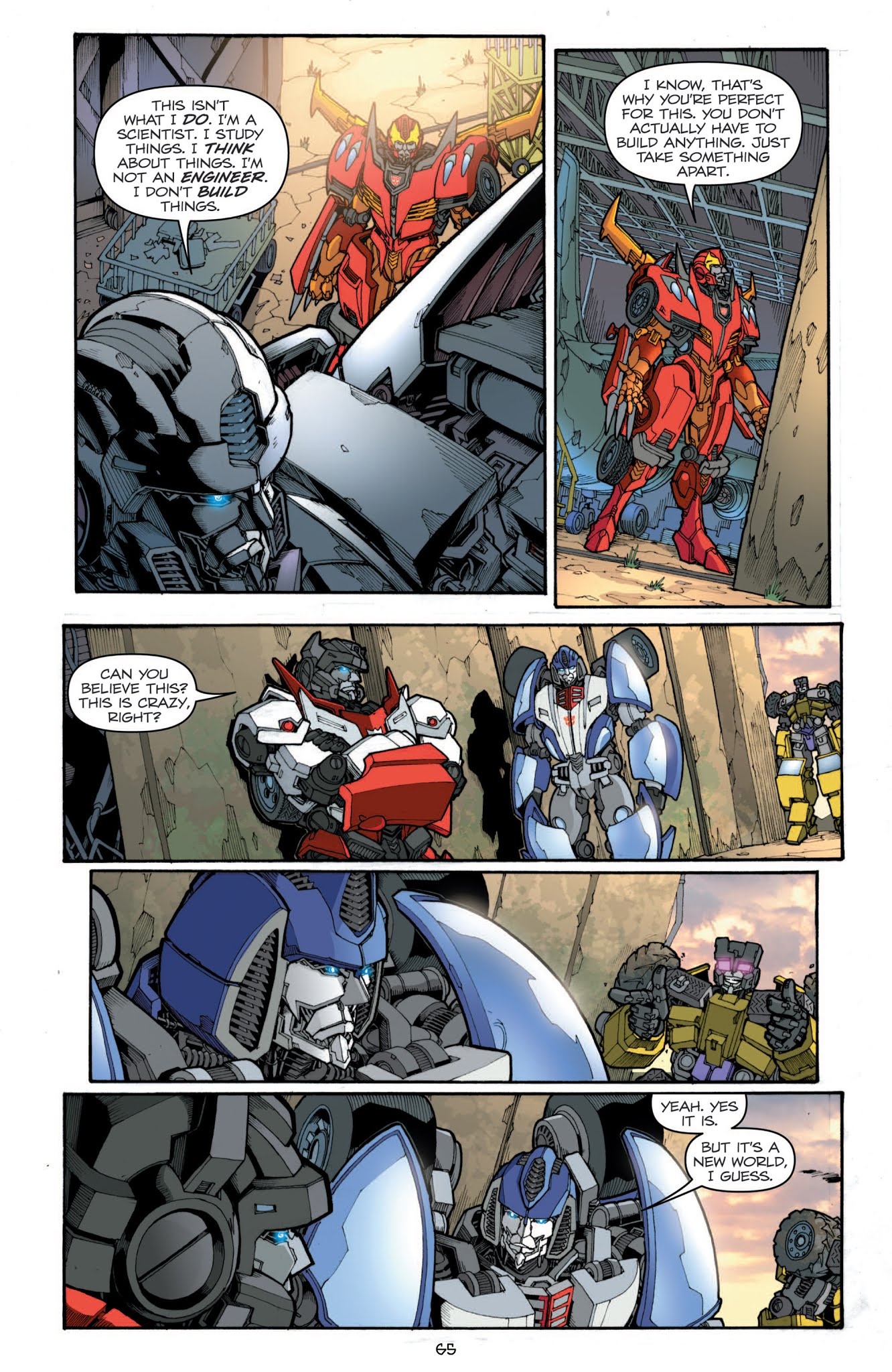 Read online Transformers: The IDW Collection comic -  Issue # TPB 6 (Part 1) - 65