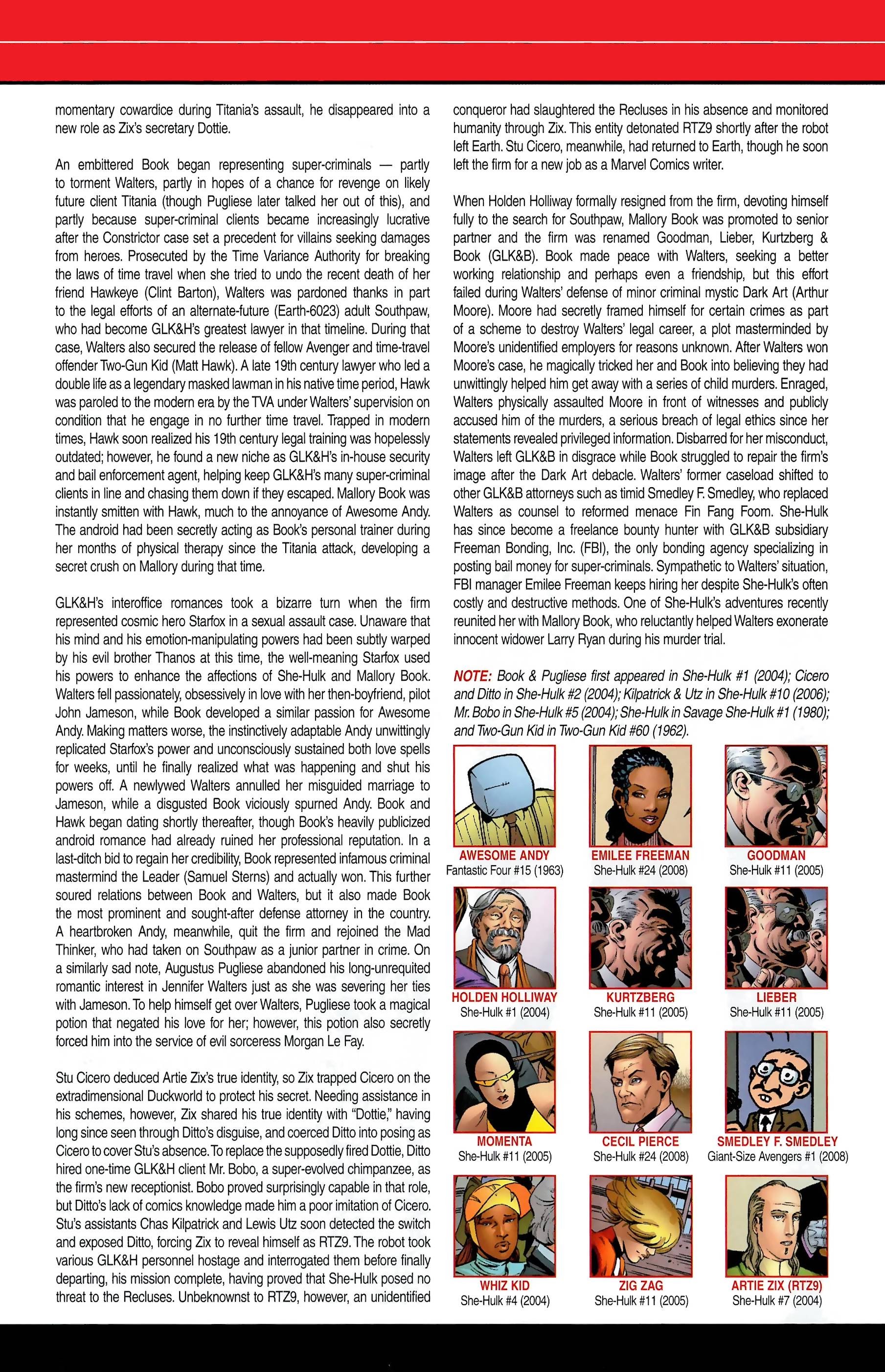Read online Official Handbook of the Marvel Universe A to Z comic -  Issue # TPB 4 (Part 2) - 101