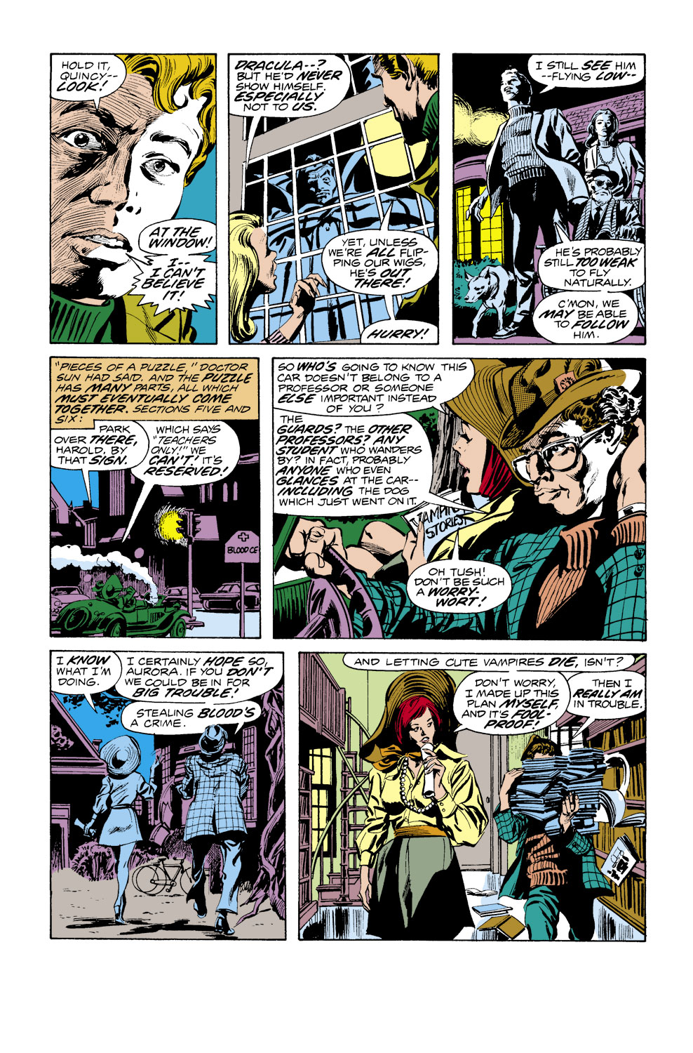 Read online Tomb of Dracula (1972) comic -  Issue #38 - 6