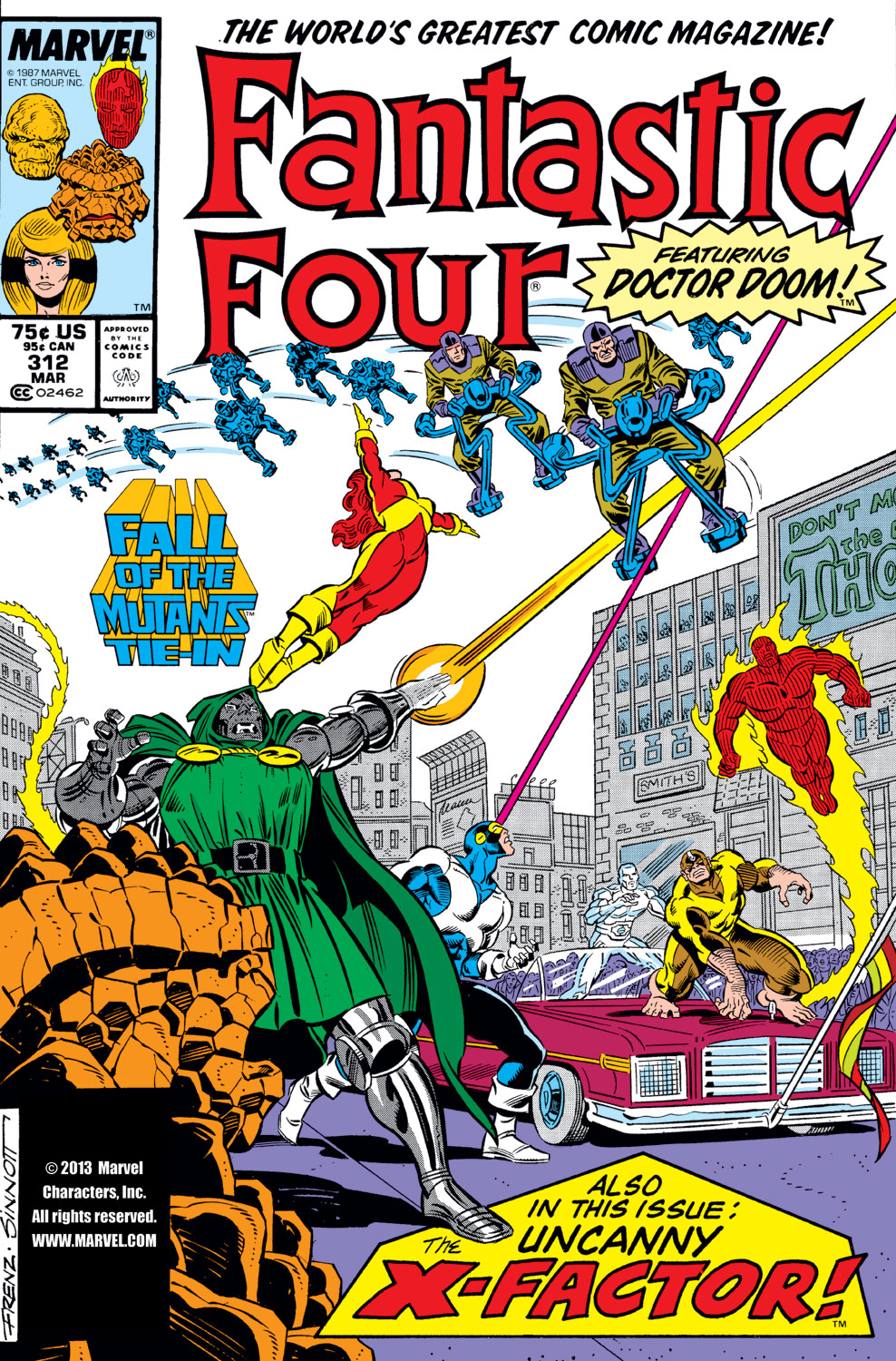 Read online Fantastic Four (1961) comic -  Issue #312 - 1