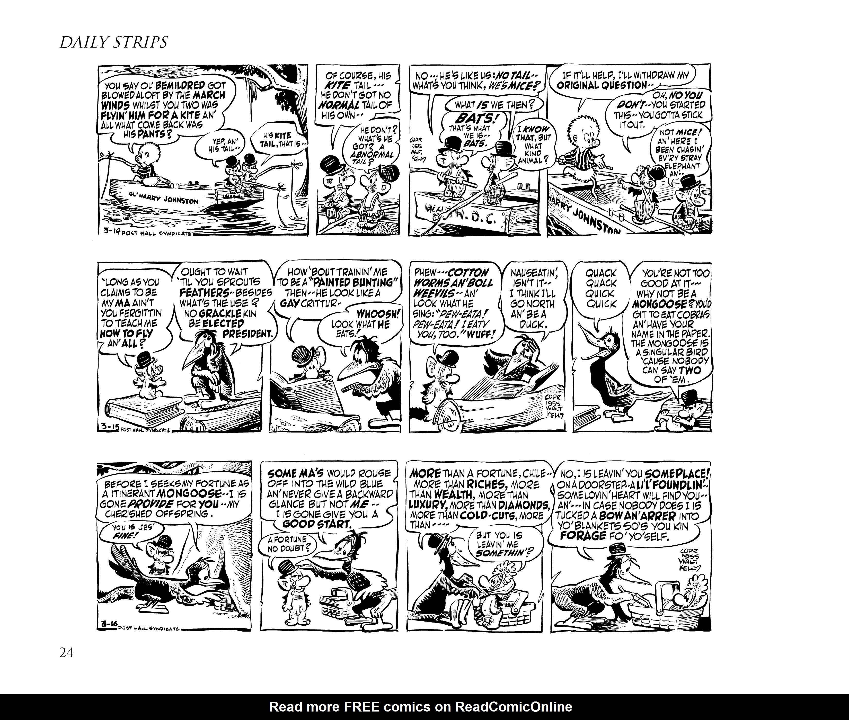 Read online Pogo by Walt Kelly: The Complete Syndicated Comic Strips comic -  Issue # TPB 4 (Part 1) - 36