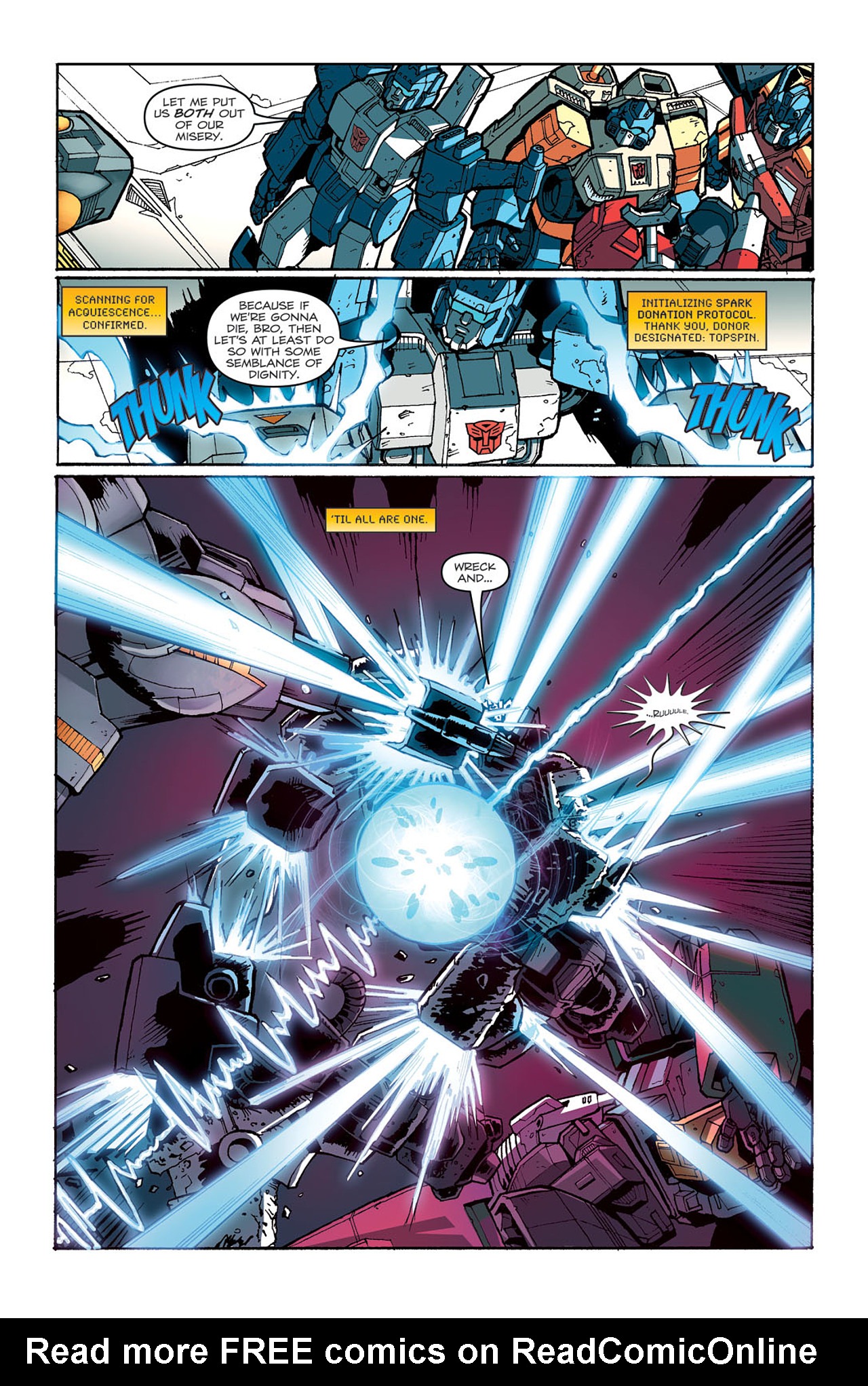 Read online Transformers: Last Stand of The Wreckers comic -  Issue #4 - 19