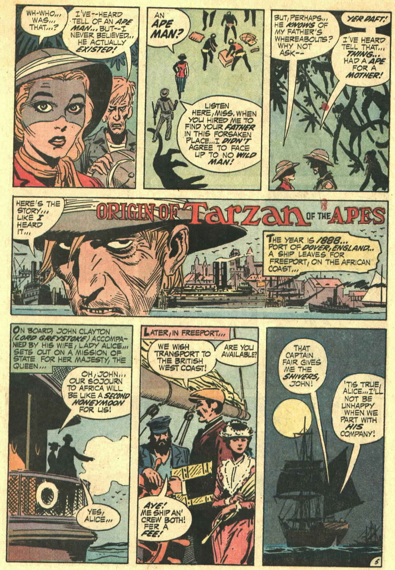Read online Tarzan (1972) comic -  Issue #207 - 6