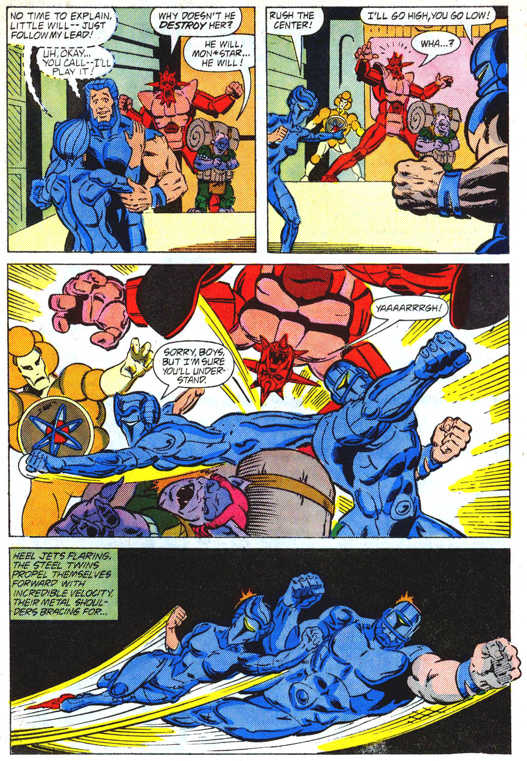 Read online SilverHawks comic -  Issue #5 - 20