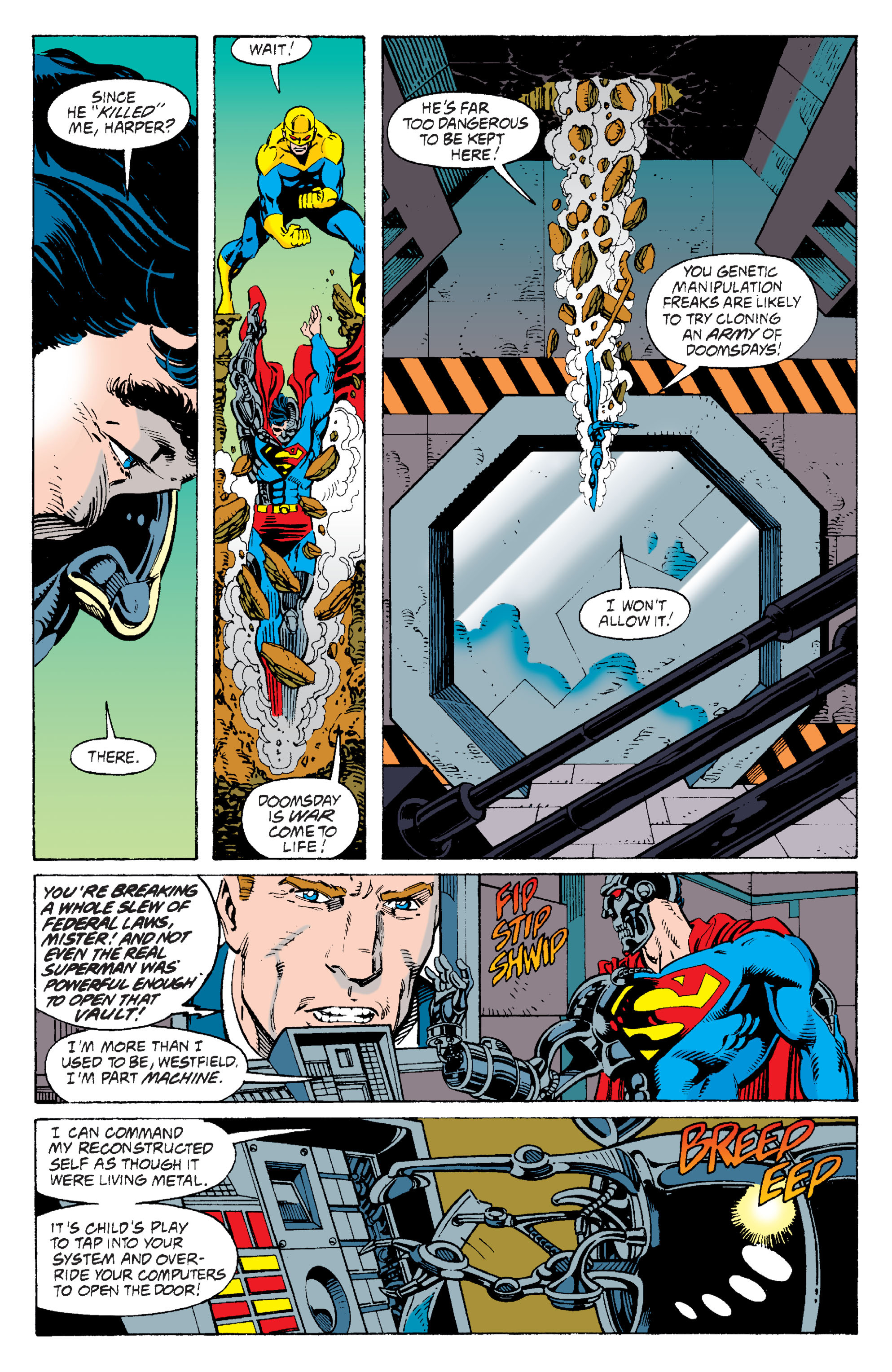 Read online Superman: The Death and Return of Superman Omnibus comic -  Issue # TPB (Part 7) - 25