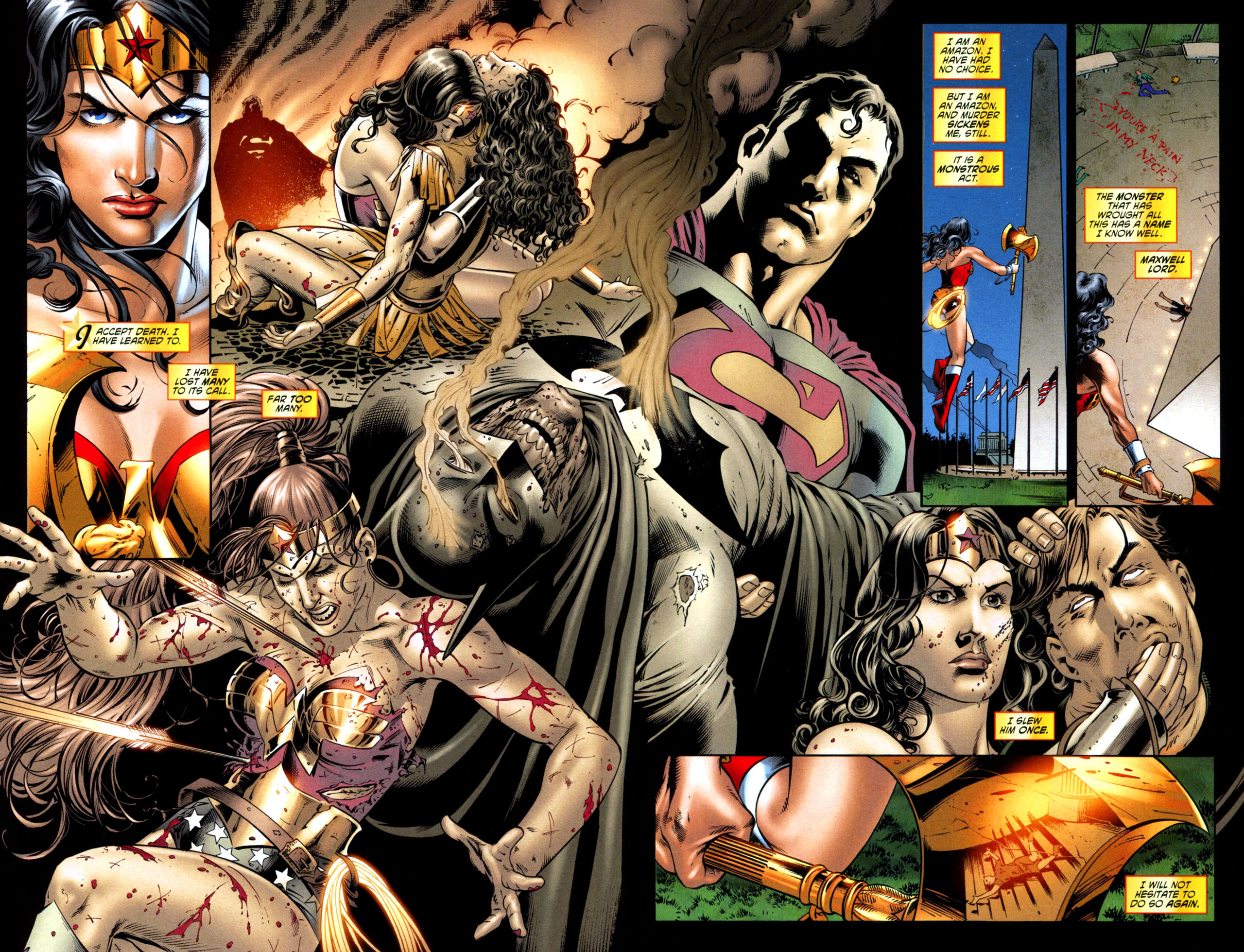 Read online Blackest Night: Wonder Woman comic -  Issue #1 - 4