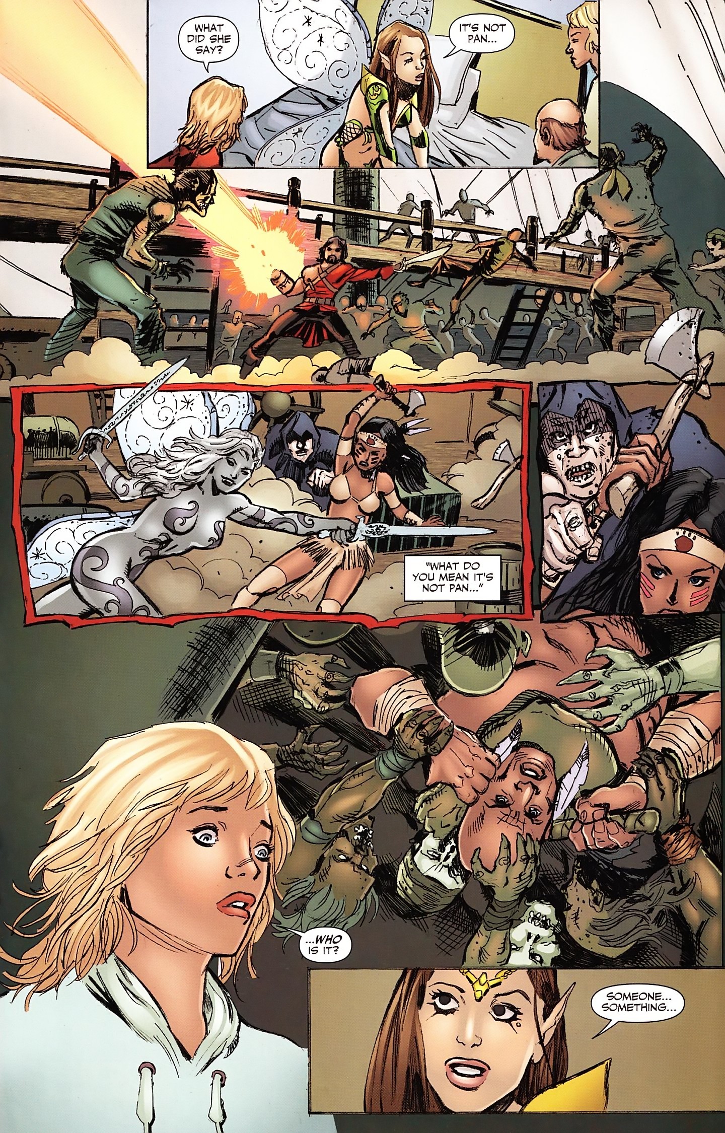 Read online Grimm Fairy Tales: Neverland Hook comic -  Issue #3 - 24