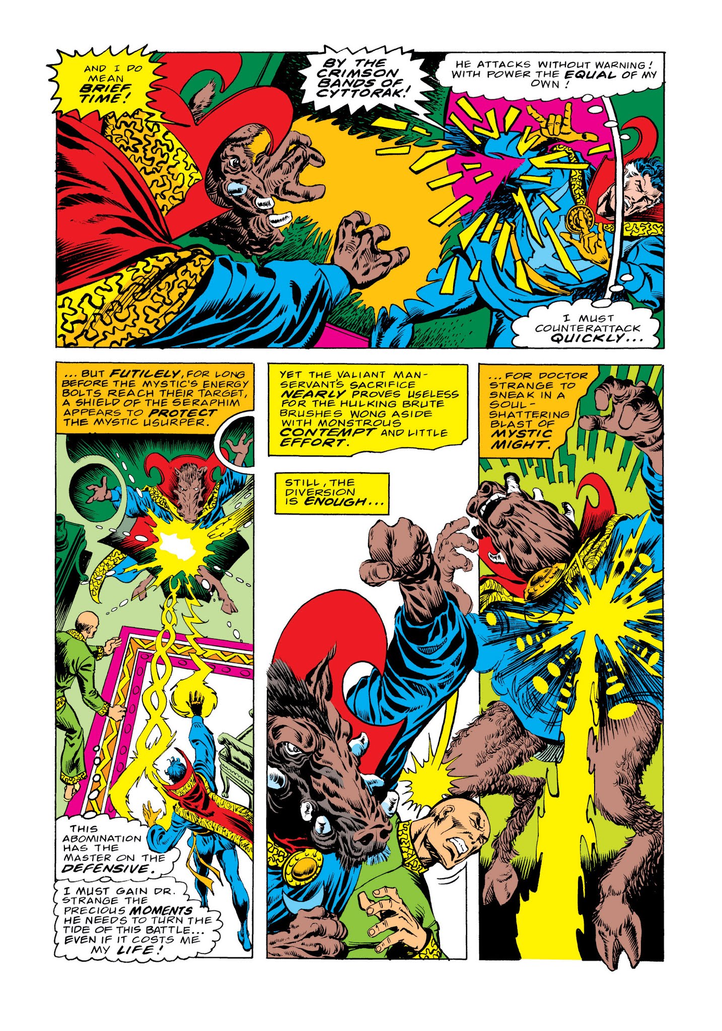 Read online Marvel Masterworks: Doctor Strange comic -  Issue # TPB 7 (Part 1) - 58