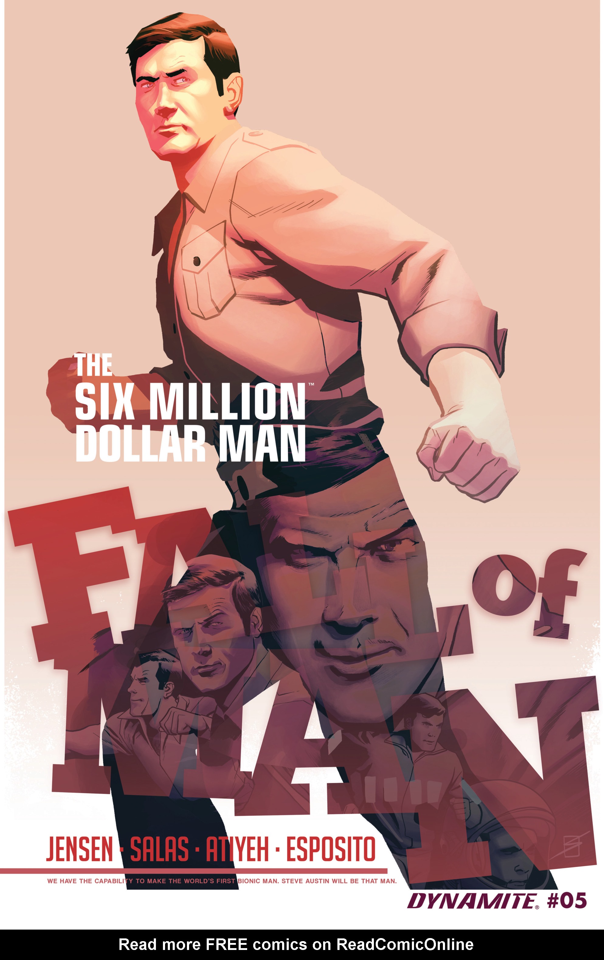 Read online The Six Million Dollar Man: Fall of Man comic -  Issue #5 - 1