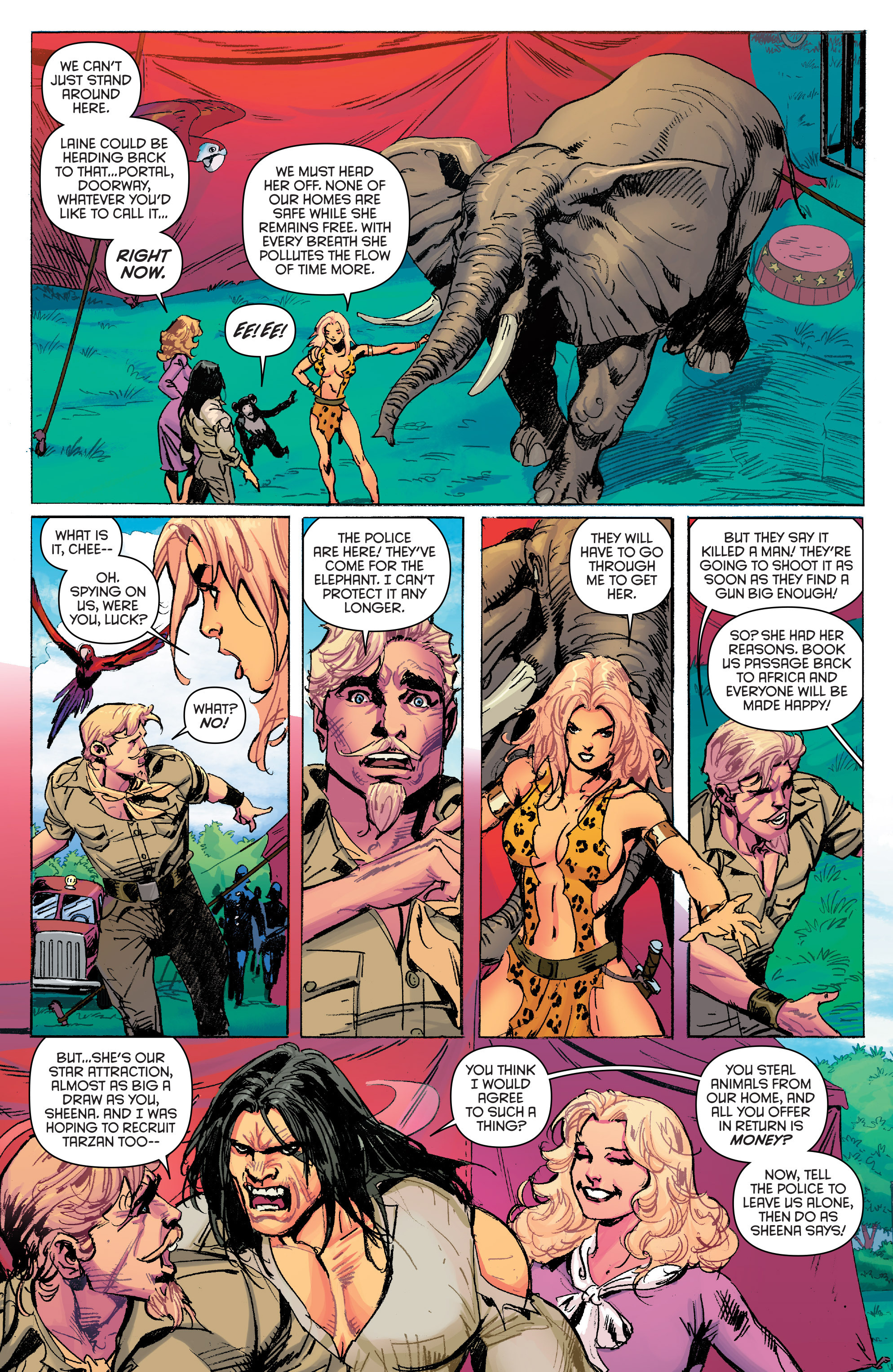 Read online Lords of the Jungle comic -  Issue #5 - 7